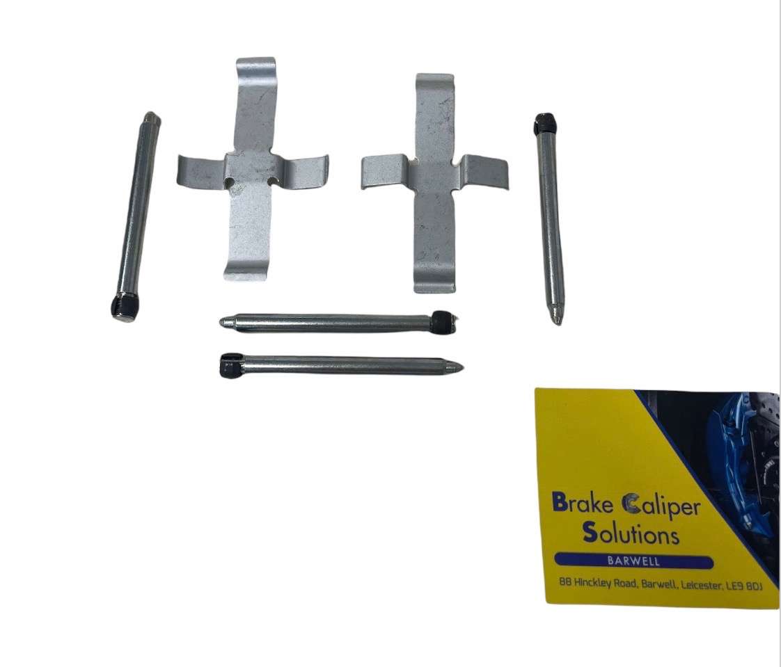 FOR VOLVO 142 FRONT BRAKE PAD FITTING KIT SHIMS & PINS NEW
