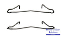 for FORD FIESTA &amp; XR2 1983-89 FRONT Caliper Brake Pad Retaining Springs -H1056