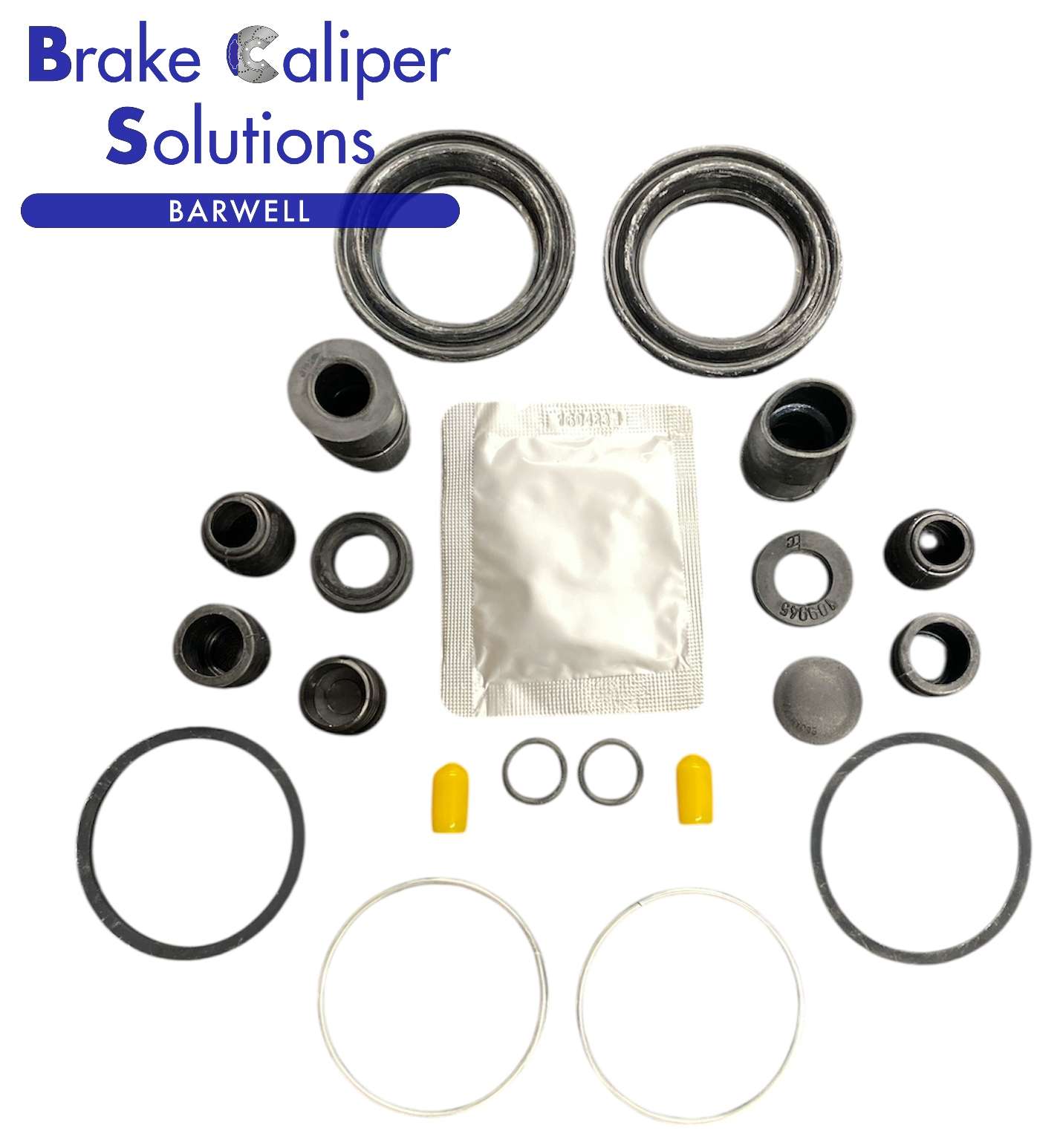 for Isuzu Trooper 1989-1991 Rear Brake Caliper Seal Rebuild Repair Kit axle set