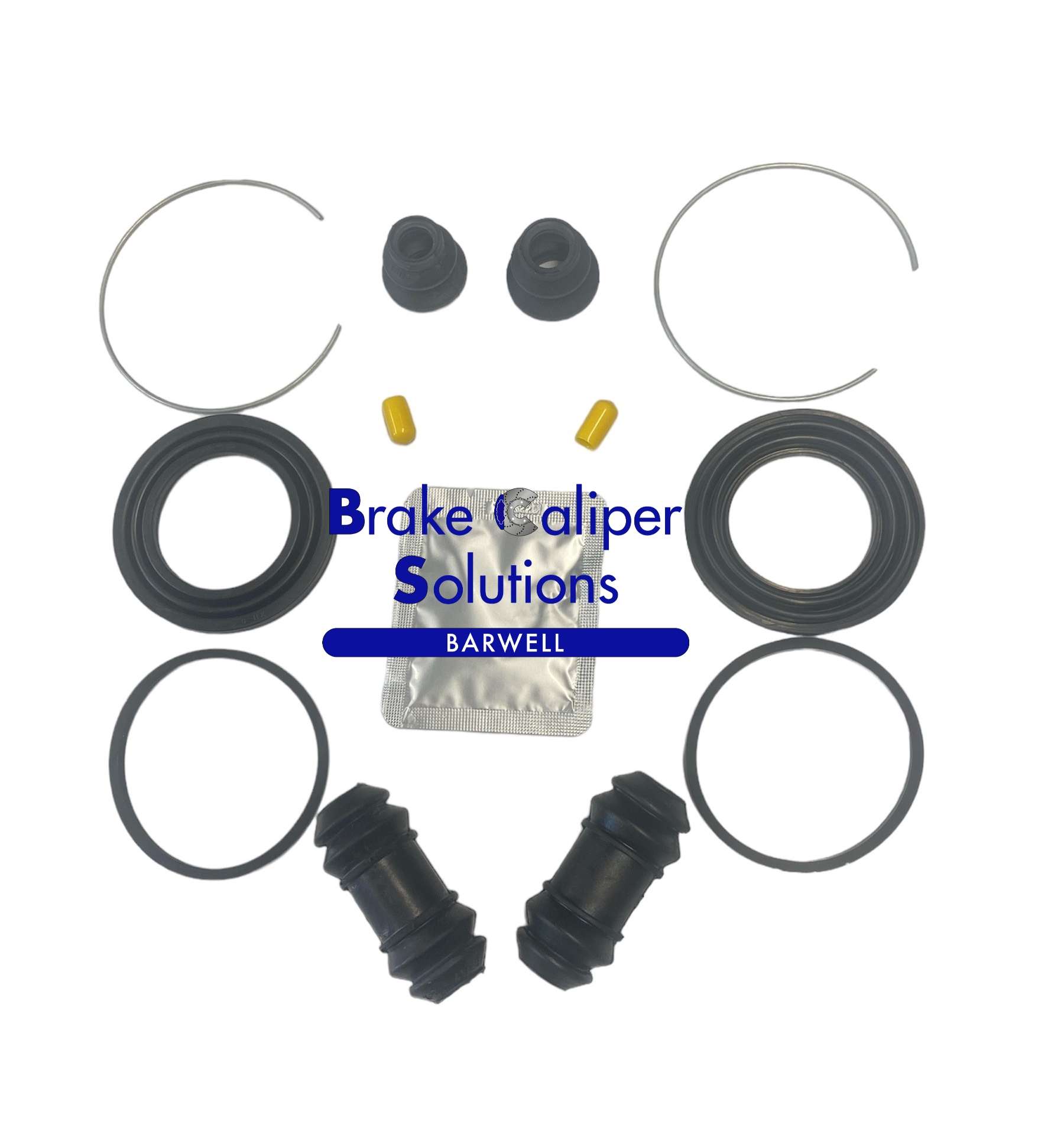 fits Mitsubishi Shogun L200 L300 Delica Front Brake caliper repair seal kit -BSK202144