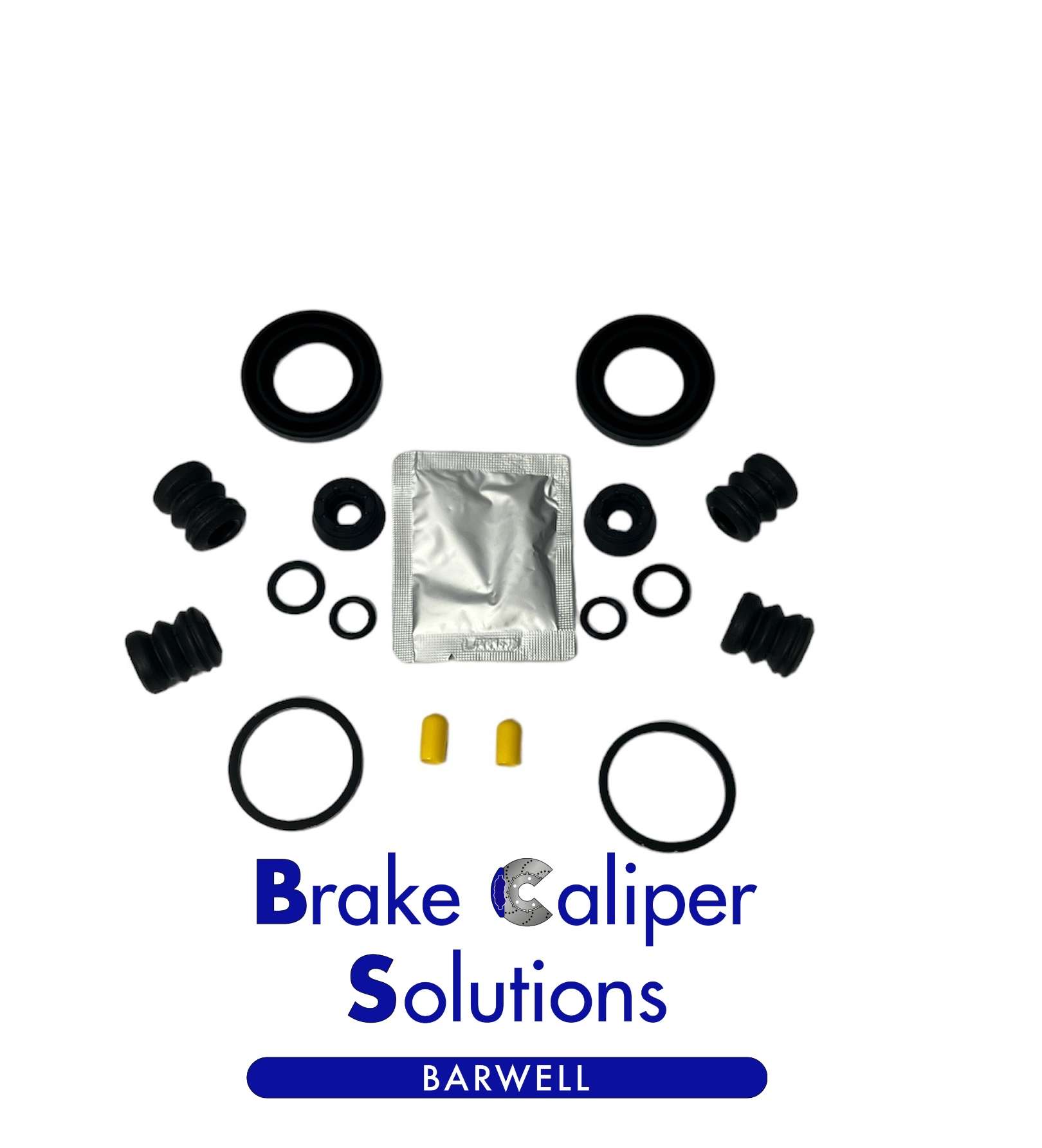 REAR L & R Brake Caliper Seal Repair Kit for FORD FIESTA ST150 BSK203411
