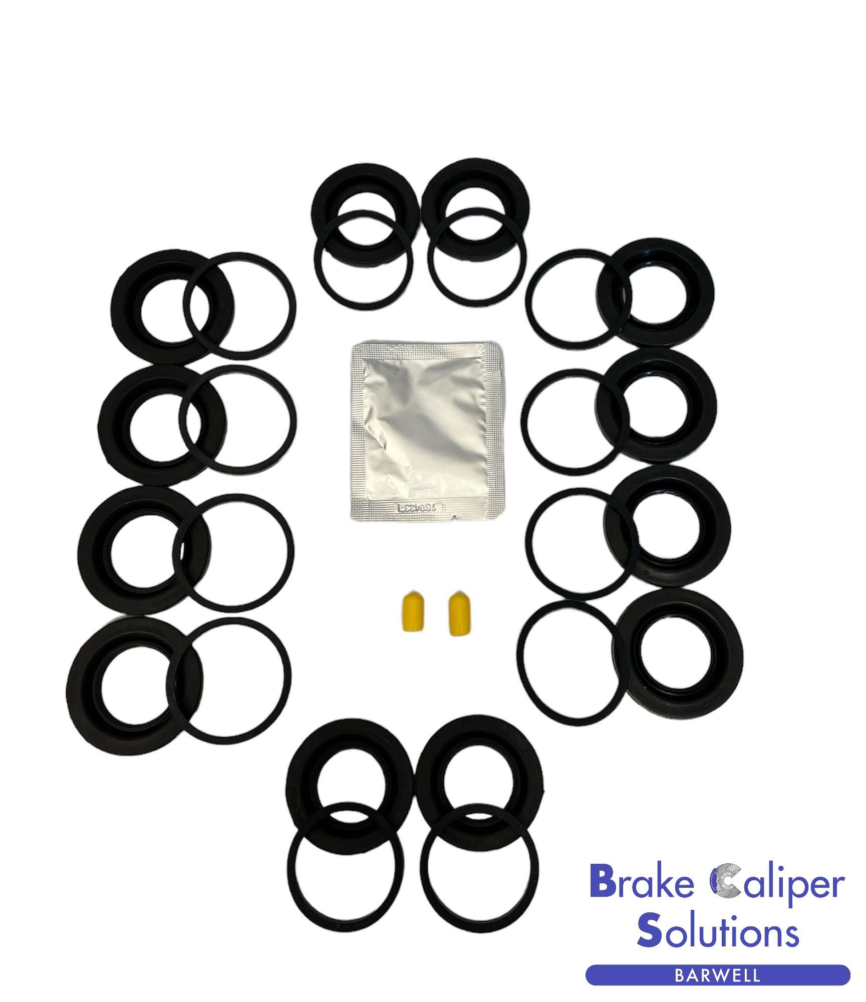 for W204 2008-2014 MERCEDES C63 AMG FRONT Brake Caliper Seal Repair Kit 330mm , BSK203420