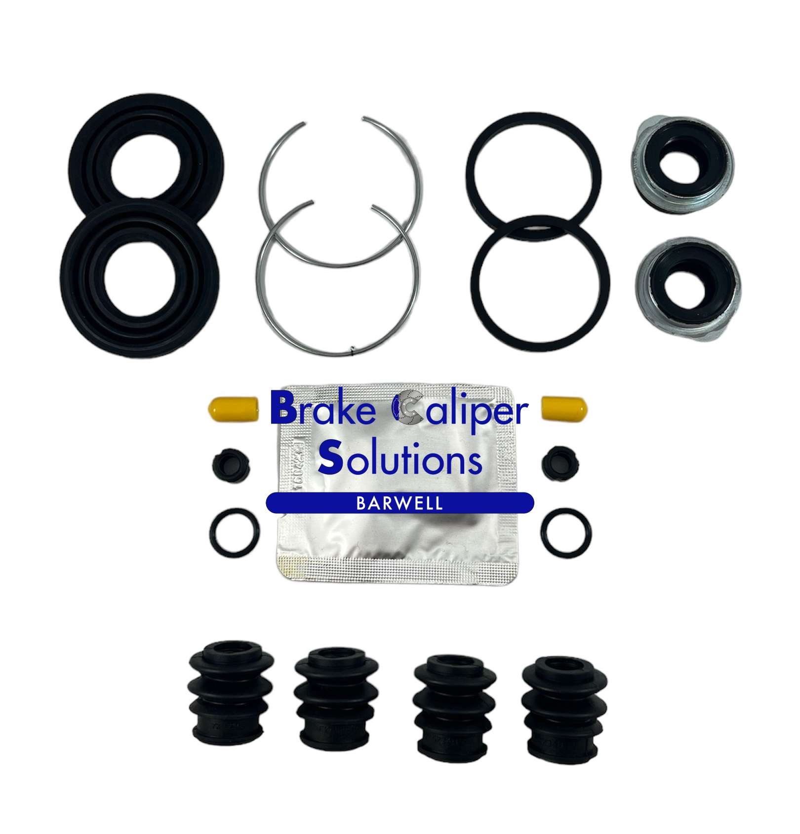 for Mazda RX7 FD 1992-2002 Rear AXLE Brake Caliper Seal Repair Kit BSK203519