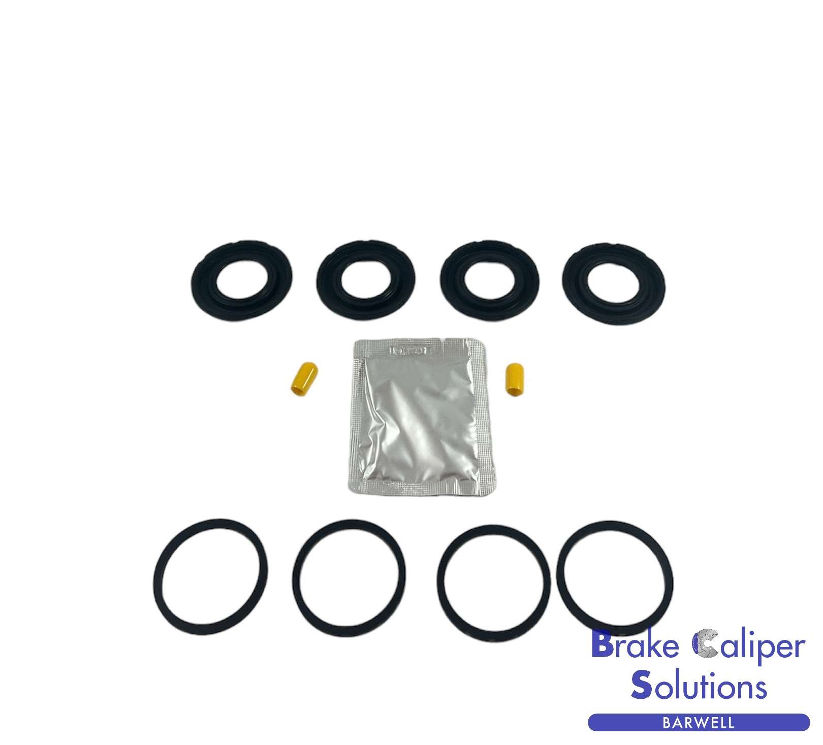fits MERCEDES C & CL & CLK-CLASS Rear AXLE Brake Caliper Seal Repair Kit BSK203520