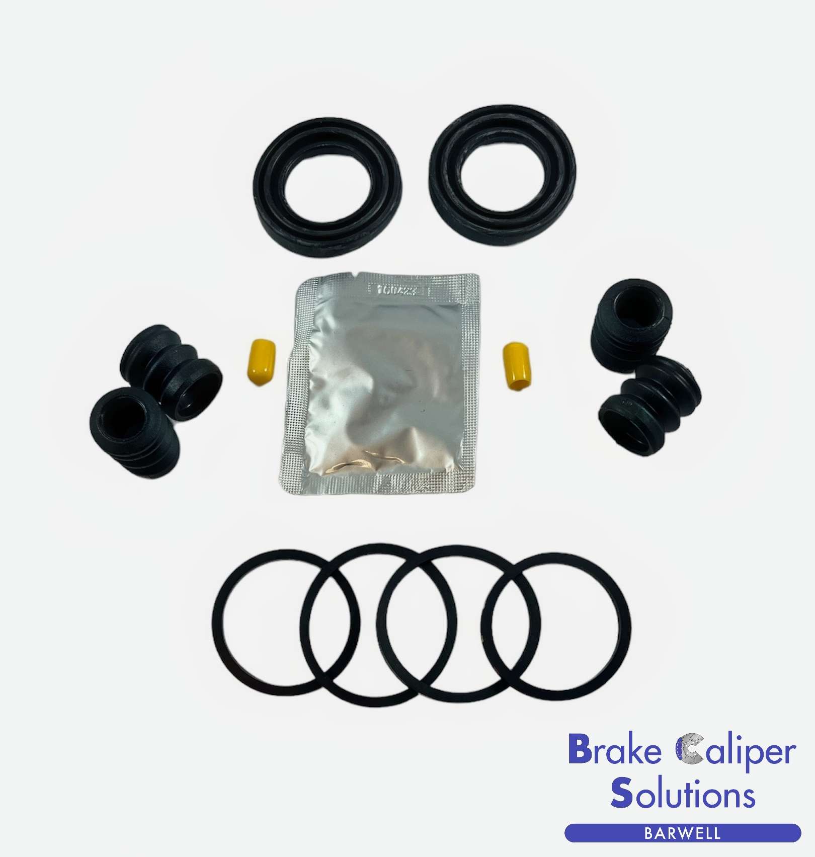 fits Lancia Gamma 1977-1985 Rear AXLE Brake Caliper Repair seal Kit BSK203610