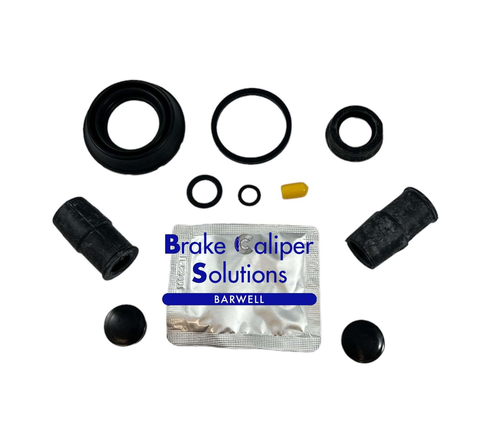 for FORD TOURNEO CONNECT 2002-13 Rear Brake Caliper Repair seal Kit BSK203629S