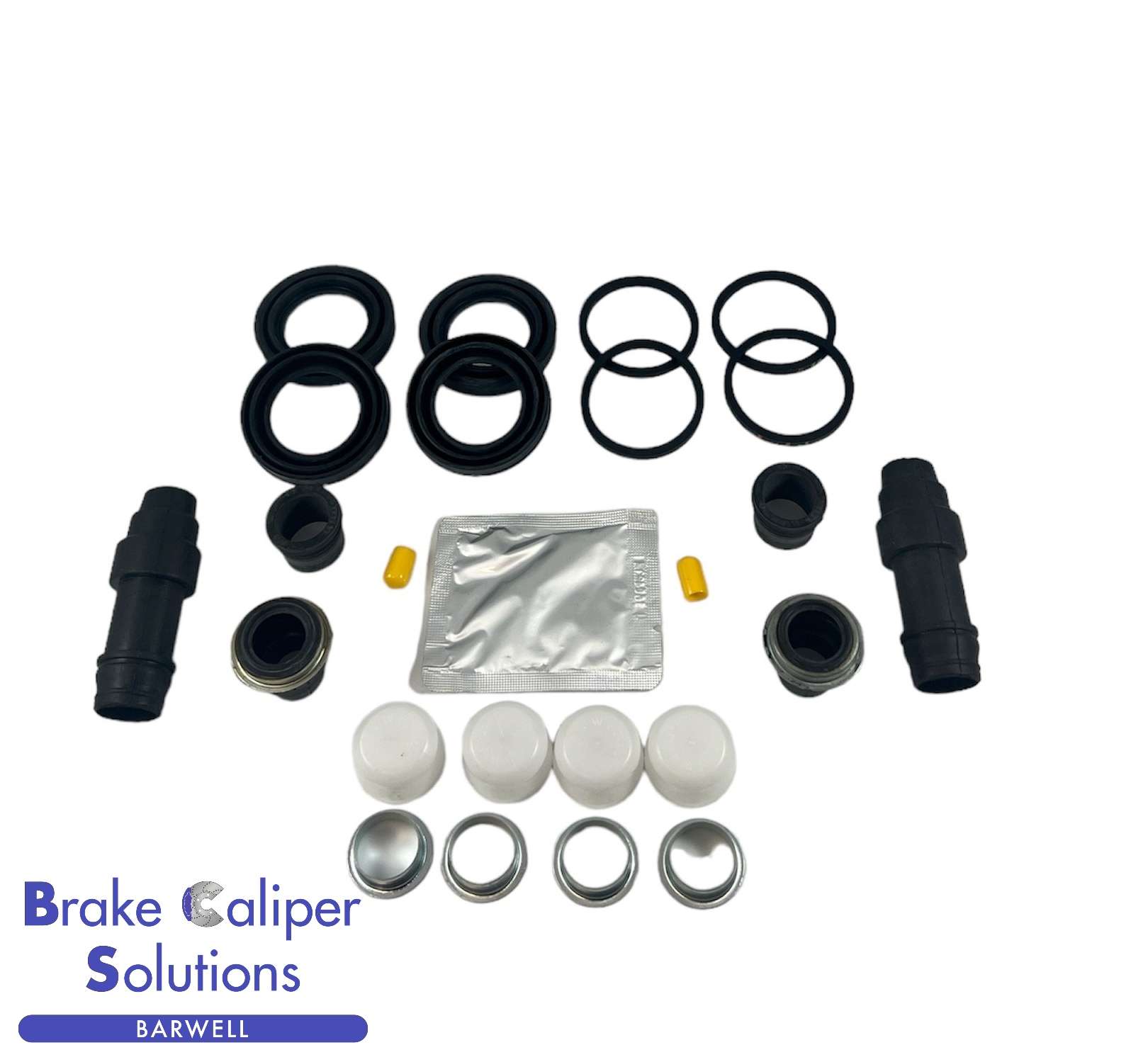 fits FORD TRANSIT 80-120 1986-1988 FRONT axle Brake Caliper Seal Repair Kit BSK203827