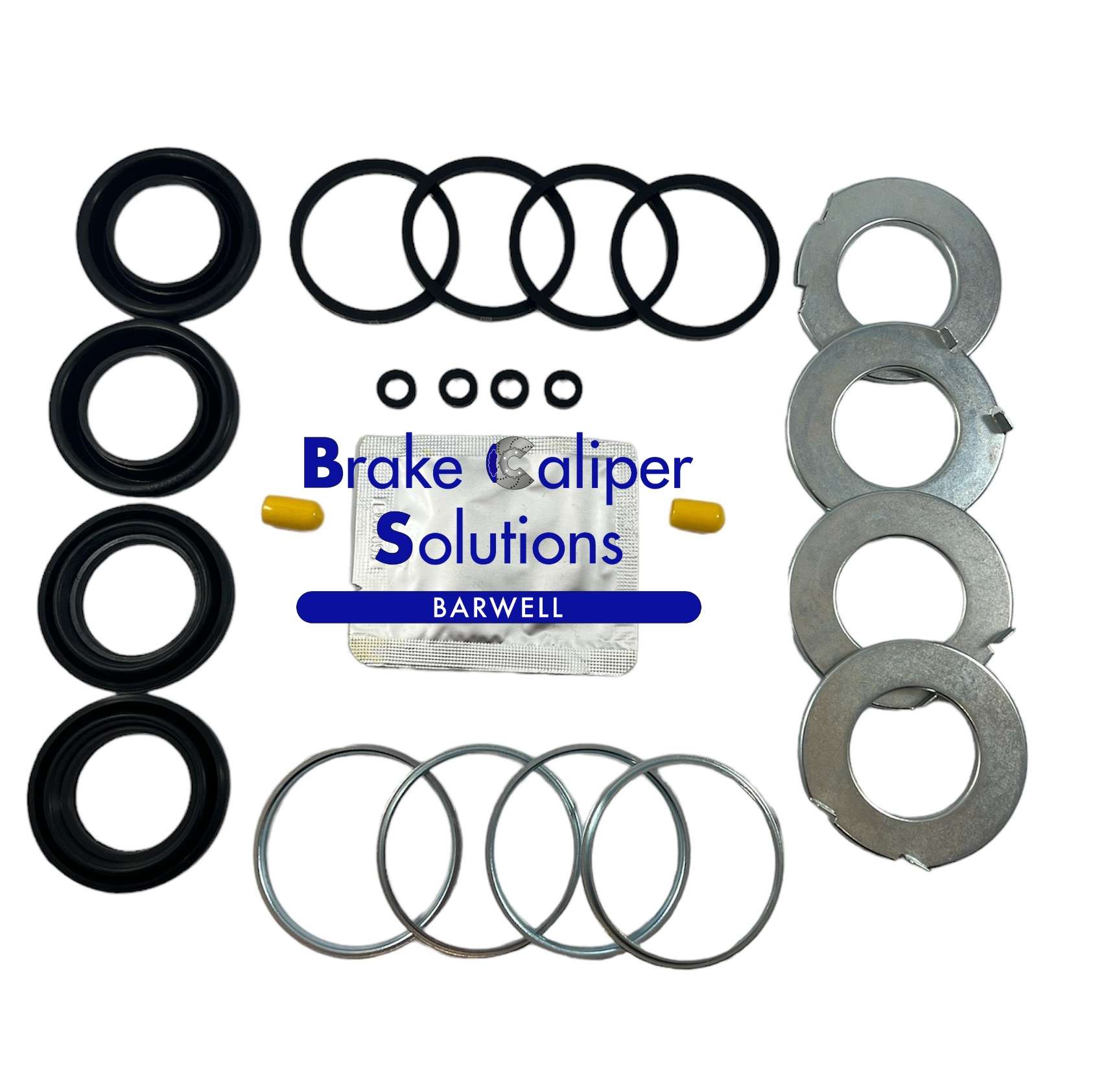 for MERCEDES S-CLASS 560 REAR axle Brake Caliper Seal Repair Kit BSK203834