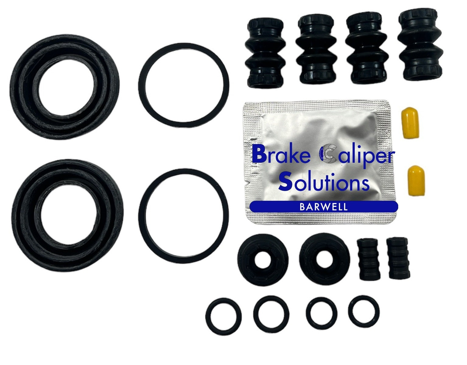 for FIAT 500L 2012-2019 Rear AXLE Brake Caliper Seal Repair Kit BSK203862