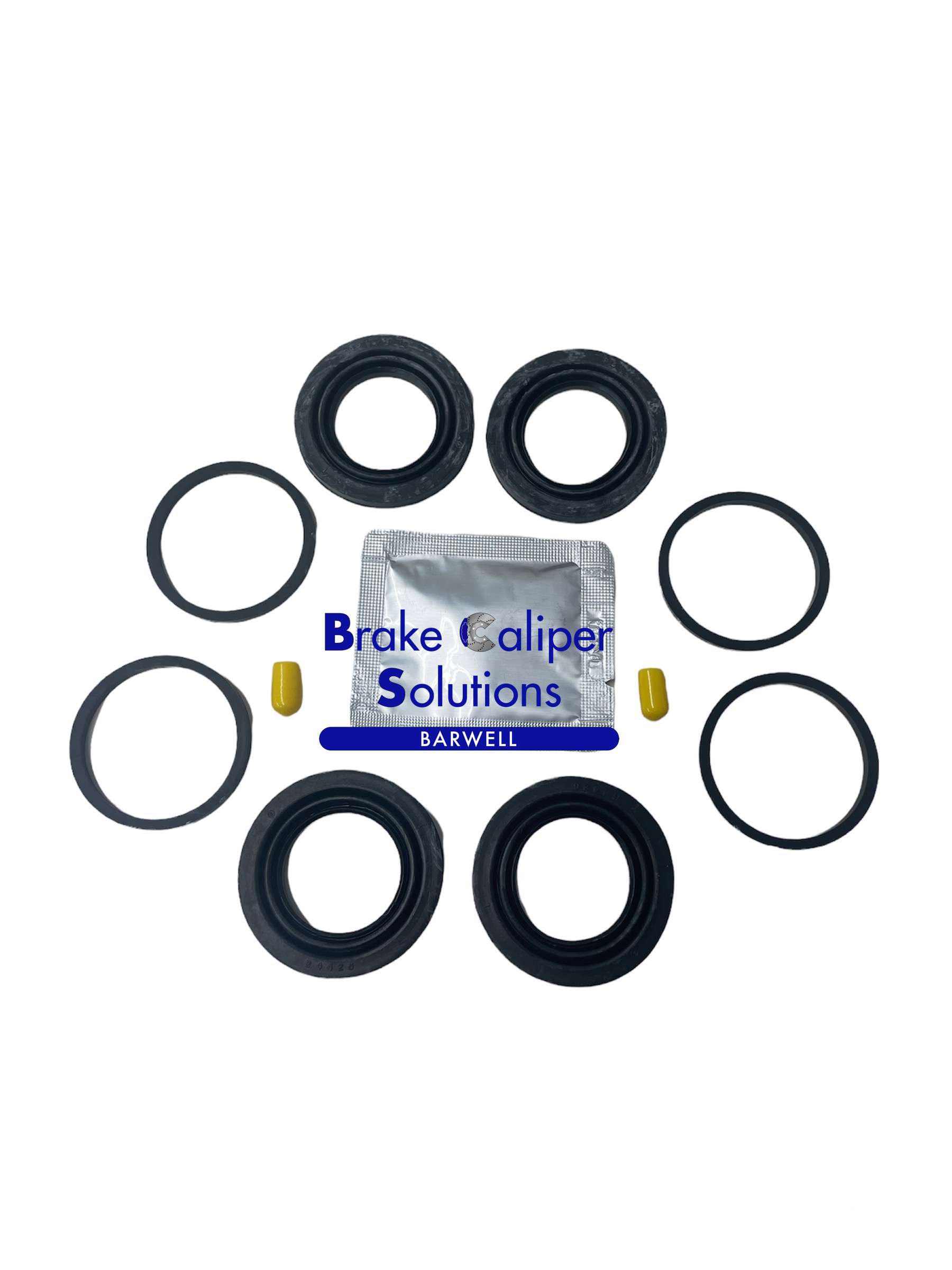 for Volvo 740 760 940 960  REAR AXLE Brake Caliper Seal Repair KIT BSK204010