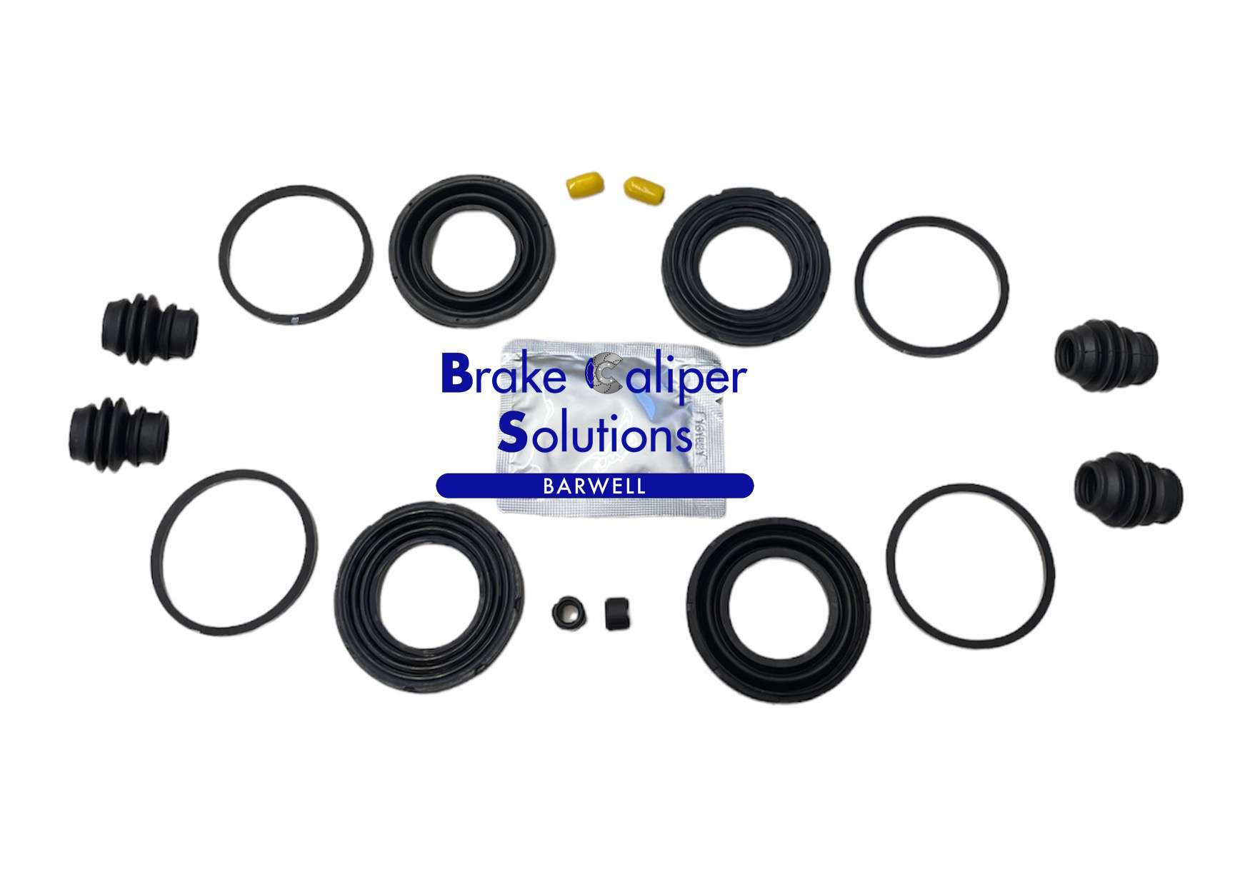 for INFINITI Q50 D 2013-2020 FRONT AXLE Brake Caliper Seal Repair Kit BSK204546