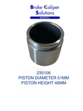 for MAZDA MX-5 1990-1998 FRONT LH or RH Brake Caliper Piston BCP5106