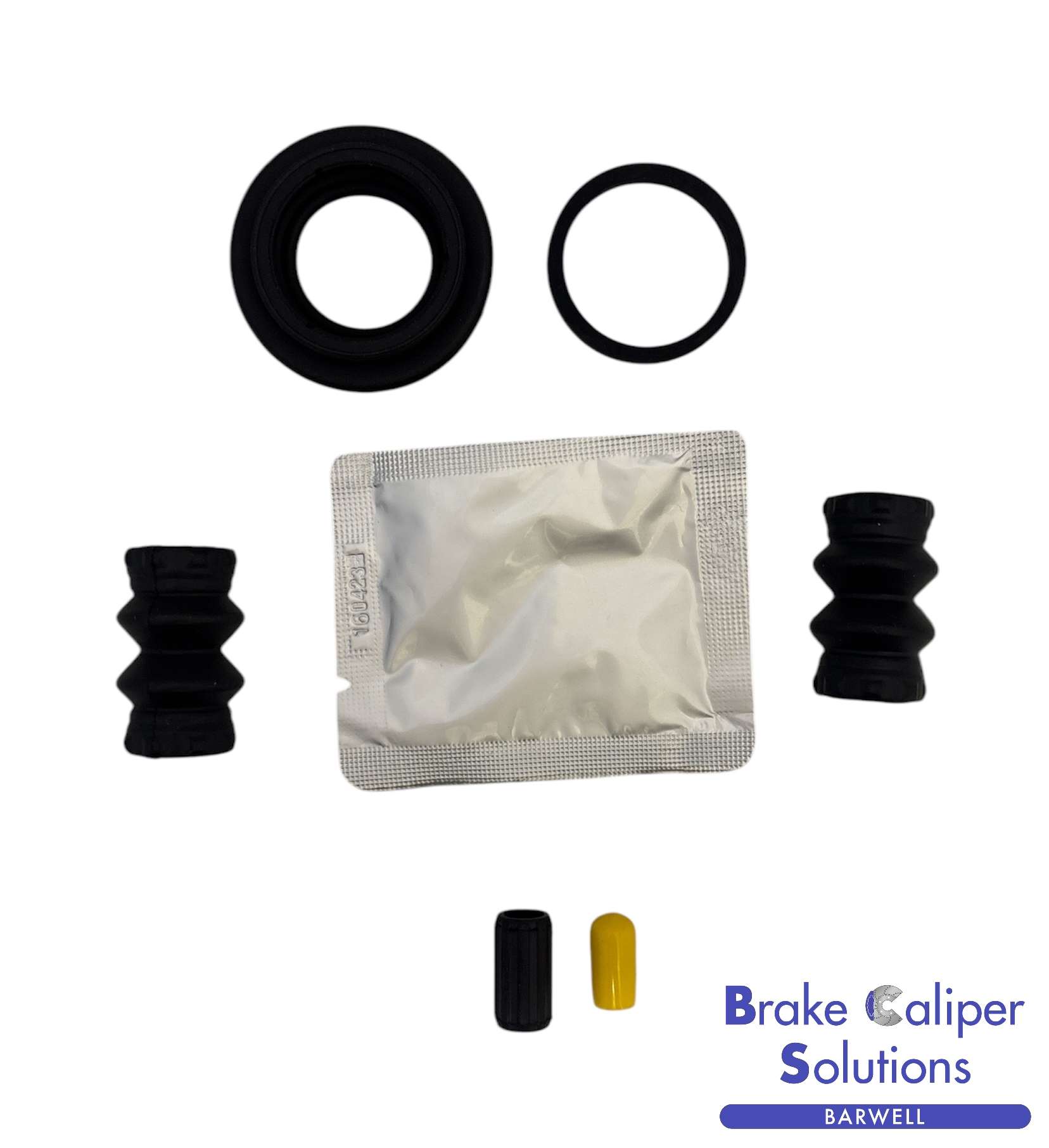 for MERCEDES A-CLASS W168 REAR SINGLE Brake Caliper Seal Rebuild Repair Kit BSK202801S