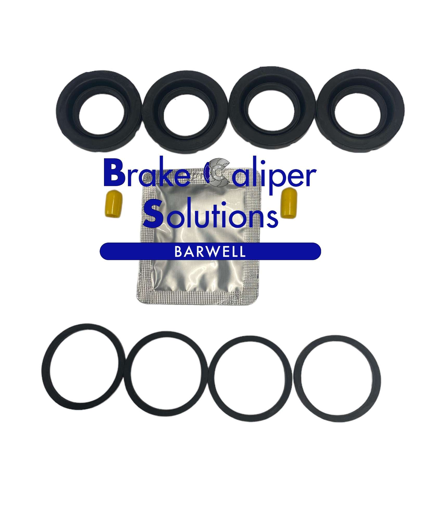 for PEUGEOT 406 1995-2004 REAR  AXLE Brake Caliper Seal Rebuild Repair Kit BSK203308