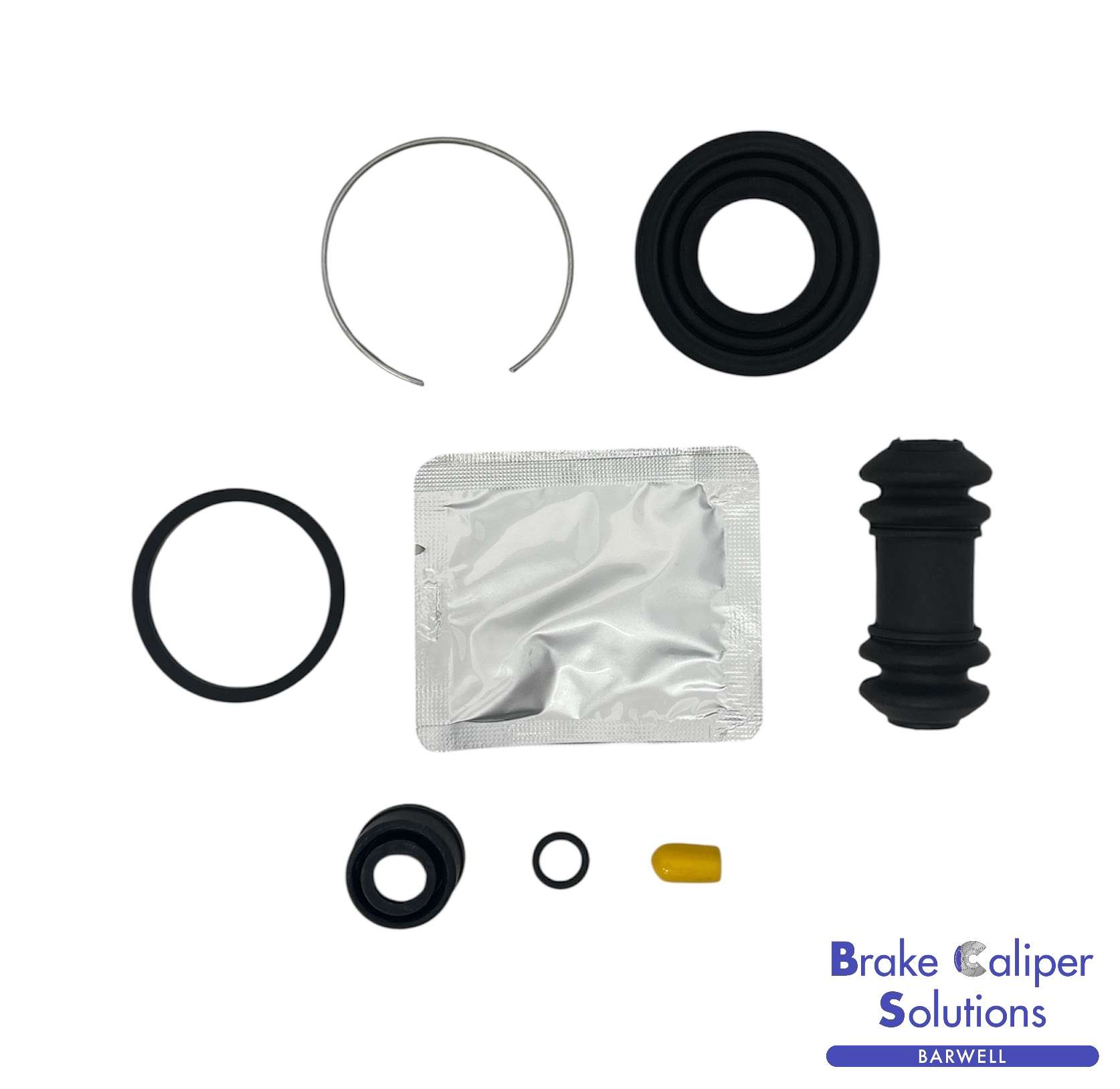 fit Mazda RX7 FB Series 1983-1986 Rear Single Brake Caliper Repair seal Kit Vented 203509S