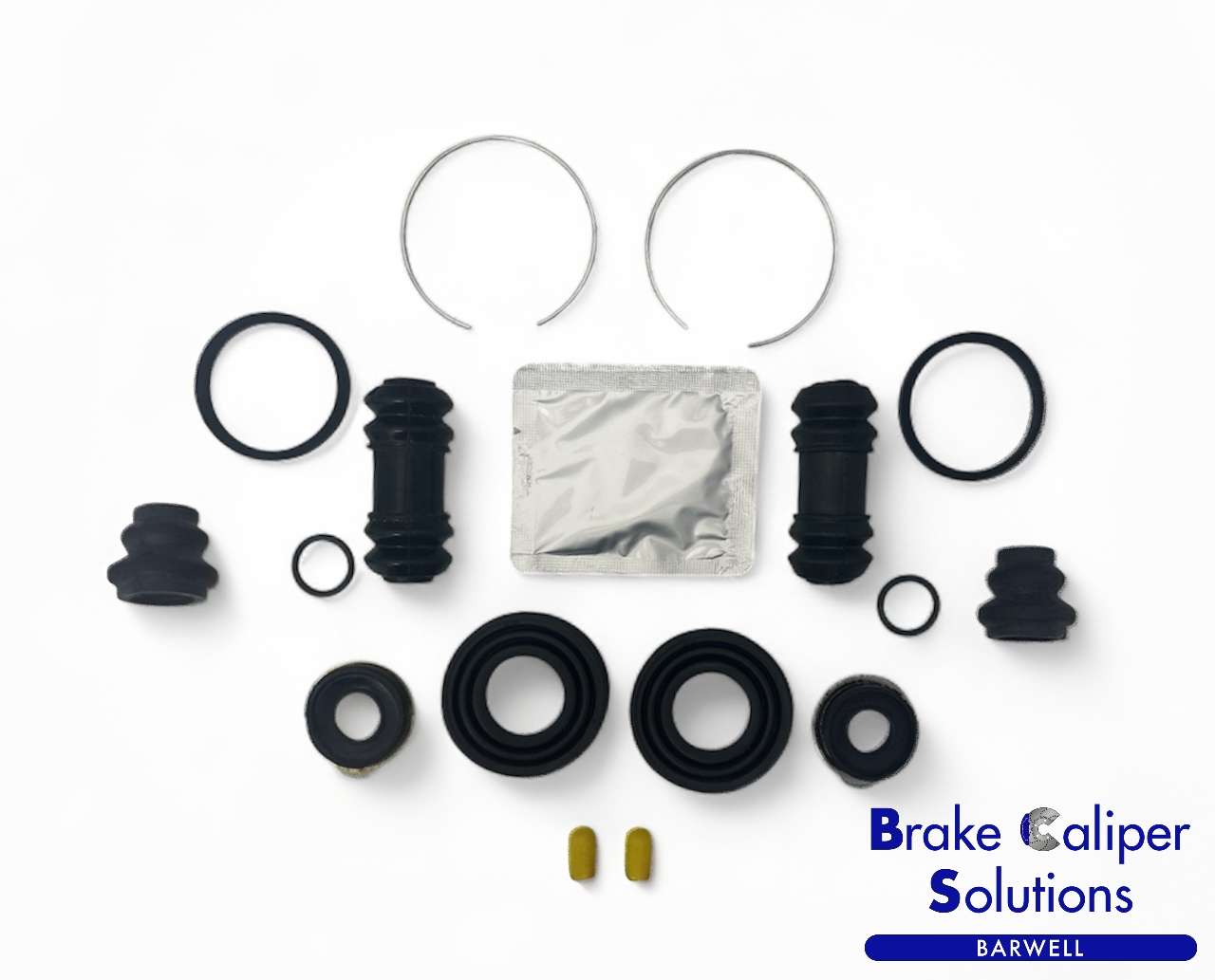 for Mitsubishi Evo 1, 2, 3, 4 92-1996 Rear Brake Caliper Rebuild Repair seal kit