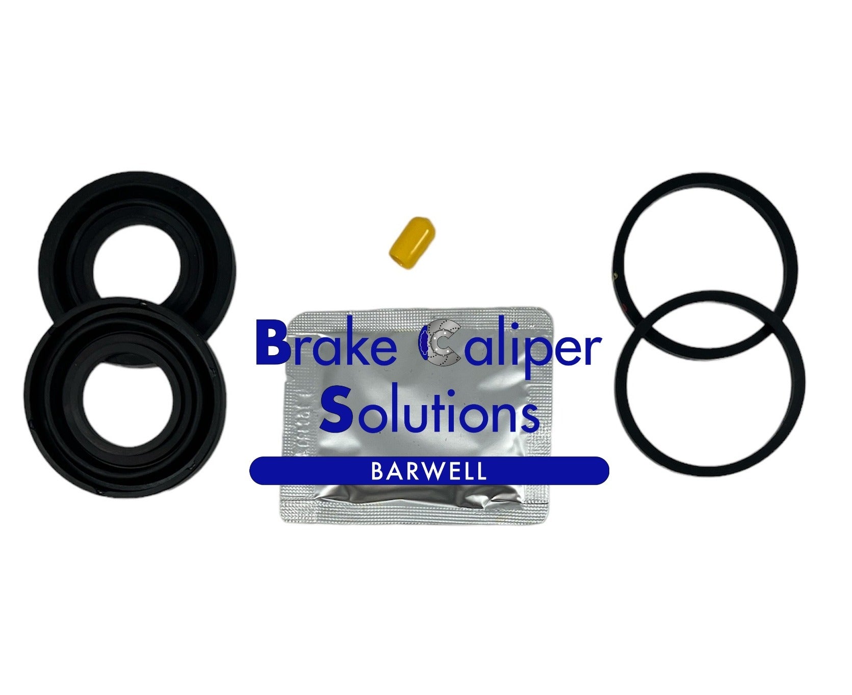 for Porsche 914 4 Front L&R Brake Caliper Seal Repair Kit -BSK204206S