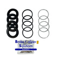 for Mercedes SL 28 320 500 600 R129 Front Single Brake Caliper Seal Repair Kit- BSK204212