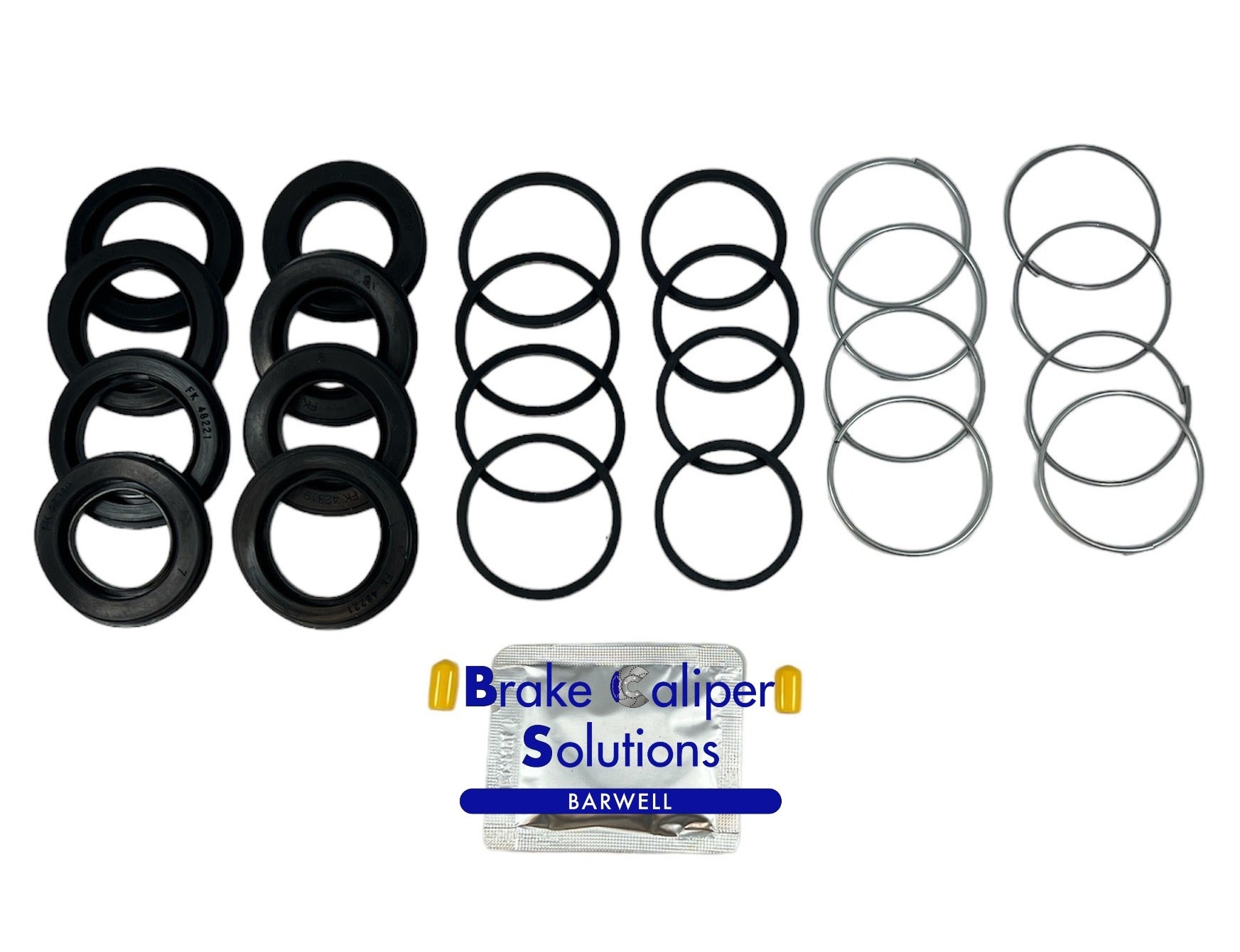 for MERCEDES 500 W124 Front AXLE Brake Caliper Seal Repair Kit -BSK204212