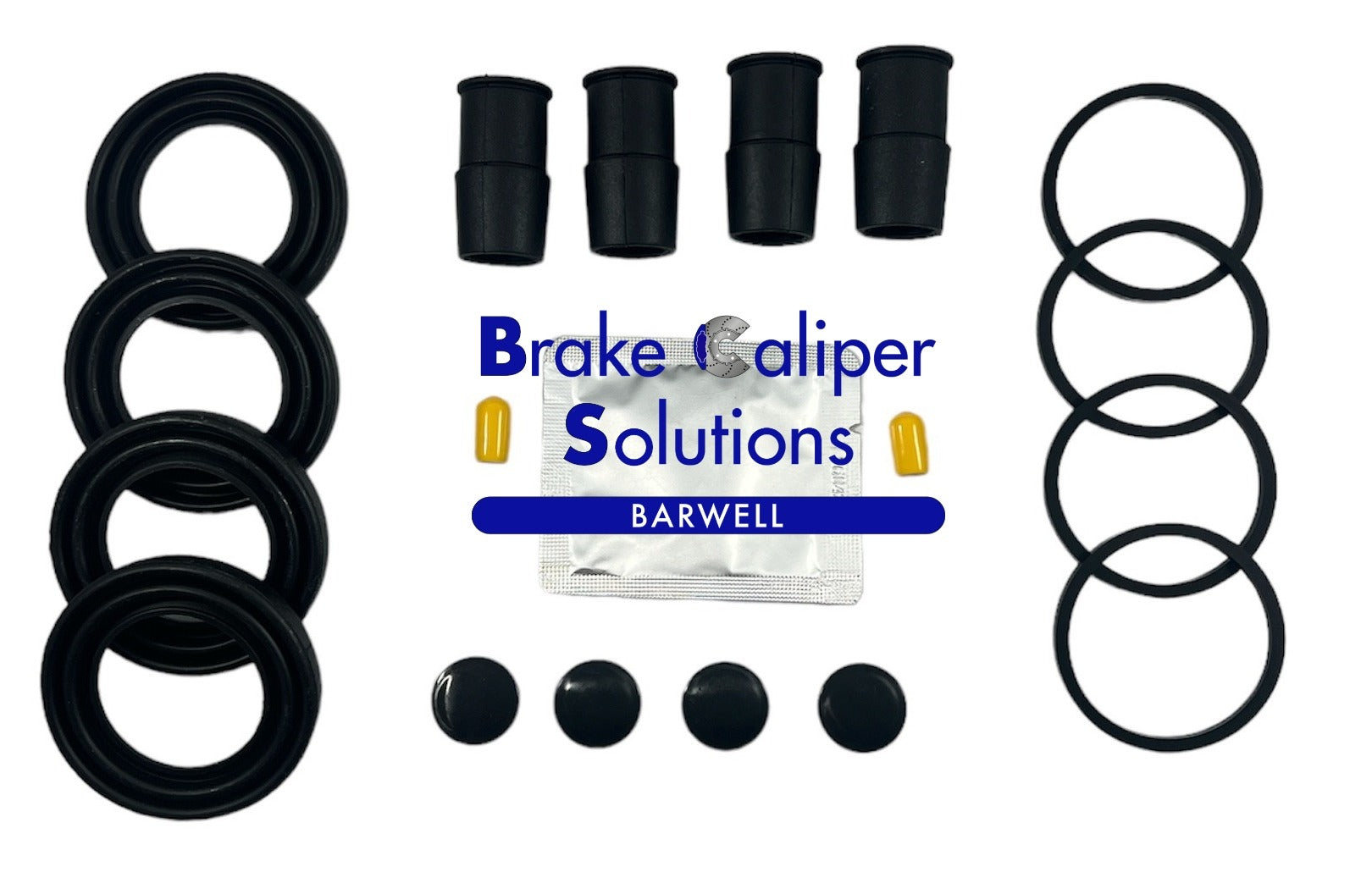 for BMW 740d 1999-2001 FRONT Brake Caliper Seal Rebuild Repair Kit BSK204219