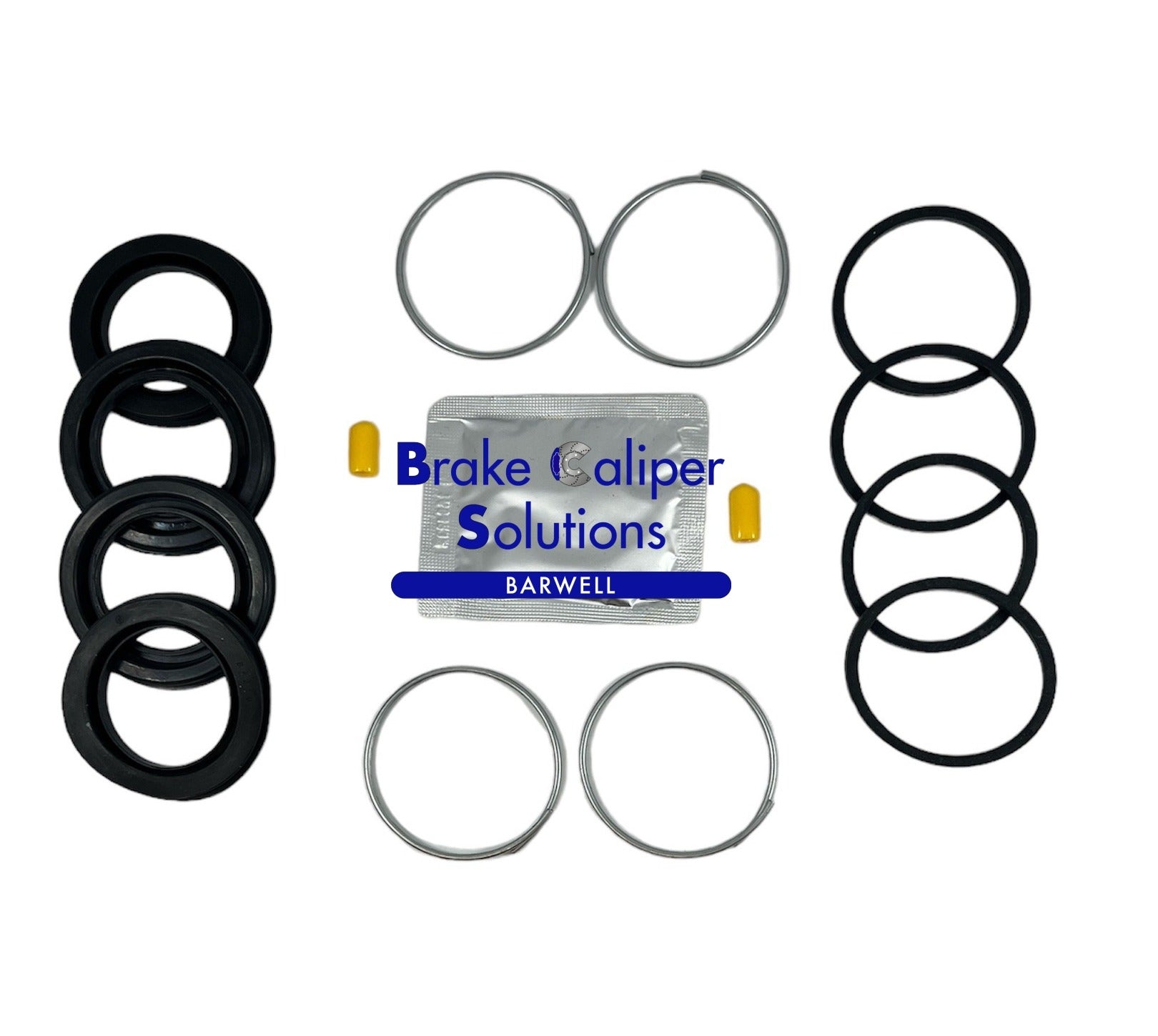 for MERCEDES SL 600 1992-2001 REAR AXLE Brake Caliper Seal Repair Kit BSK204220