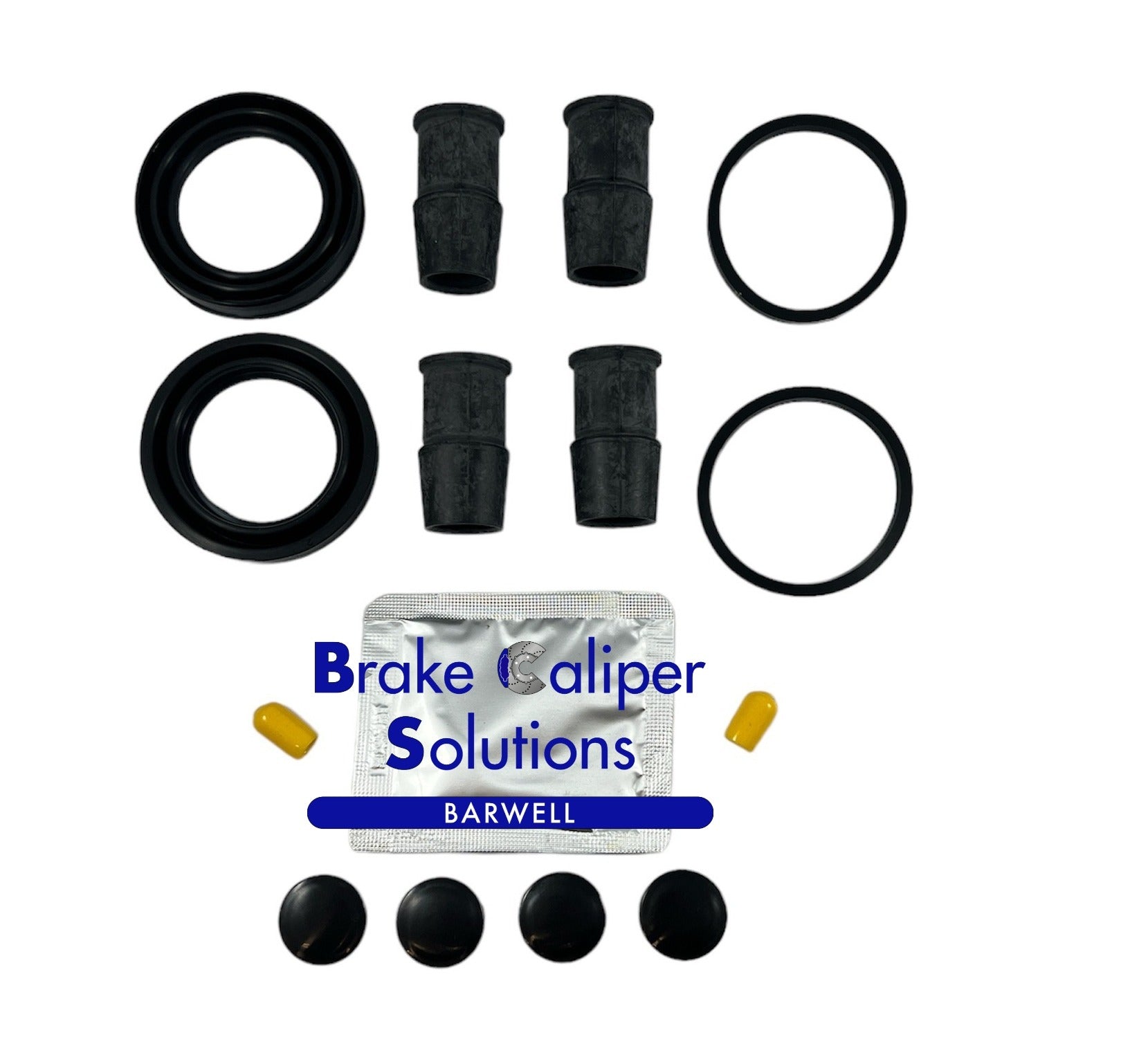 for Chrysler Voyager & Grand 97-2007 Rear Brake Caliper Seal Rebuild Repair Kit (BSK204224)