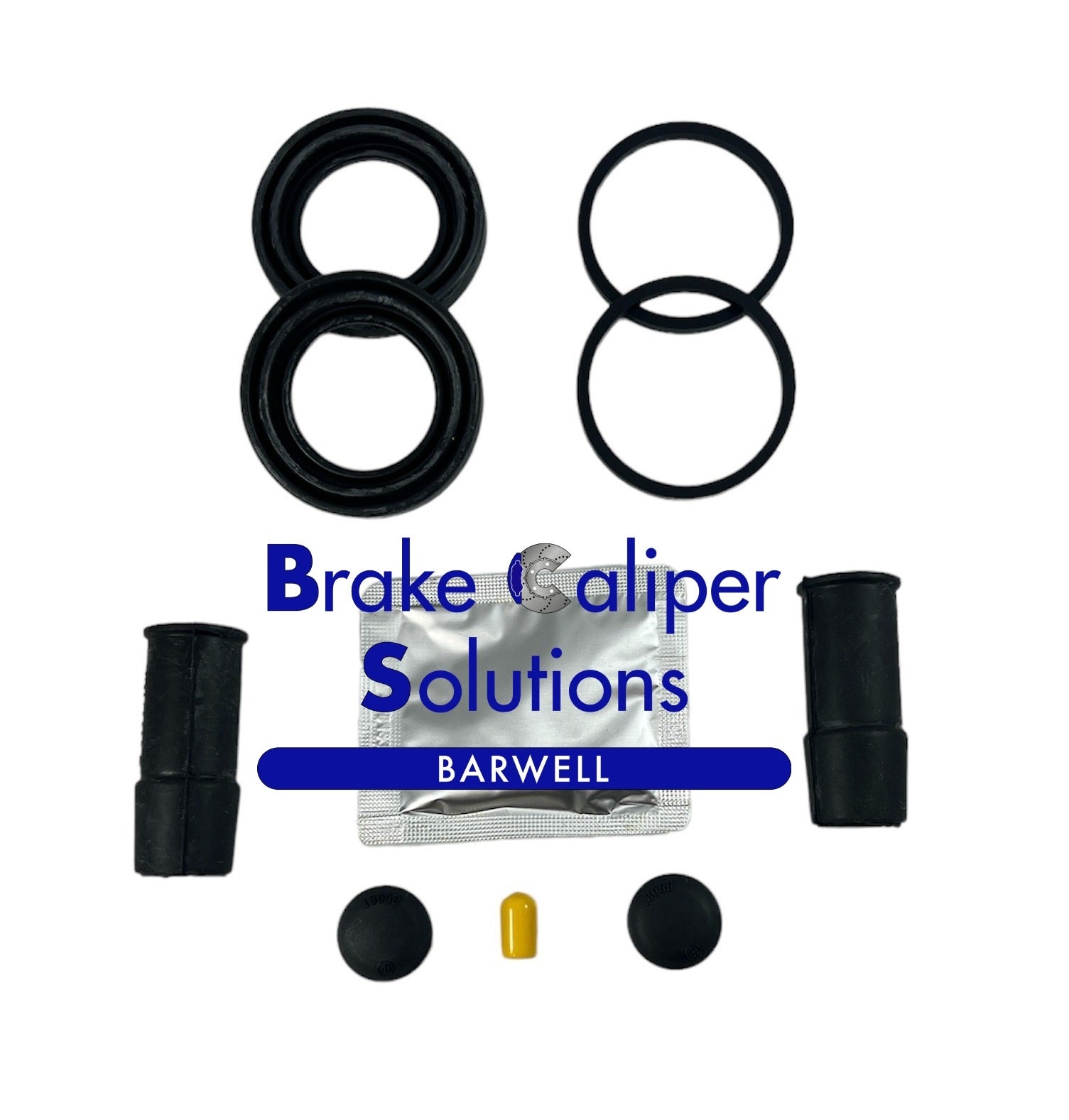 for BMW X5 FRONT SINGLE Brake Caliper Seal Repair Kit BSK4235S