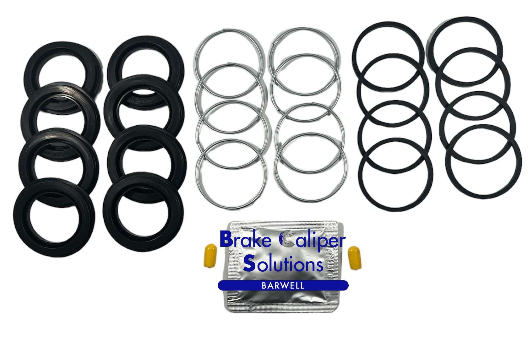 TOYOTA SUPRA BiTurbo 1993-2002 FRONT Axle Brake Caliper Seal Repair KIT BSK204313