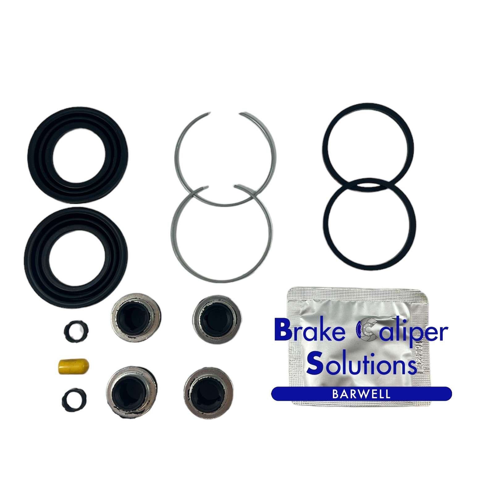 for TOYOTA CAMRY 1993-2001 FRONT AXLE Brake Caliper Seal Repair Kit BSK204319