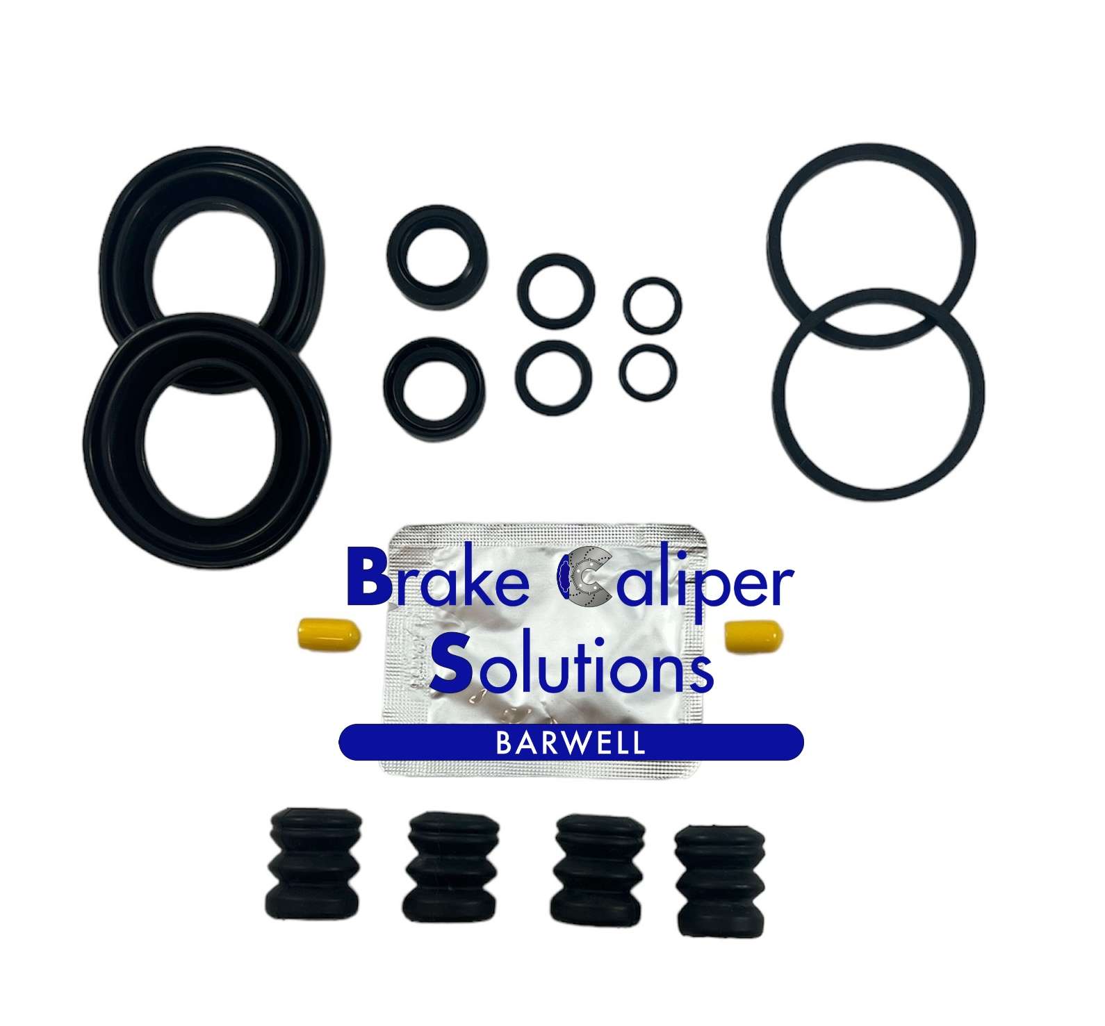 AUDI A8 1994-1998 REAR axle Brake Caliper Seal Repair Kit BSK204326