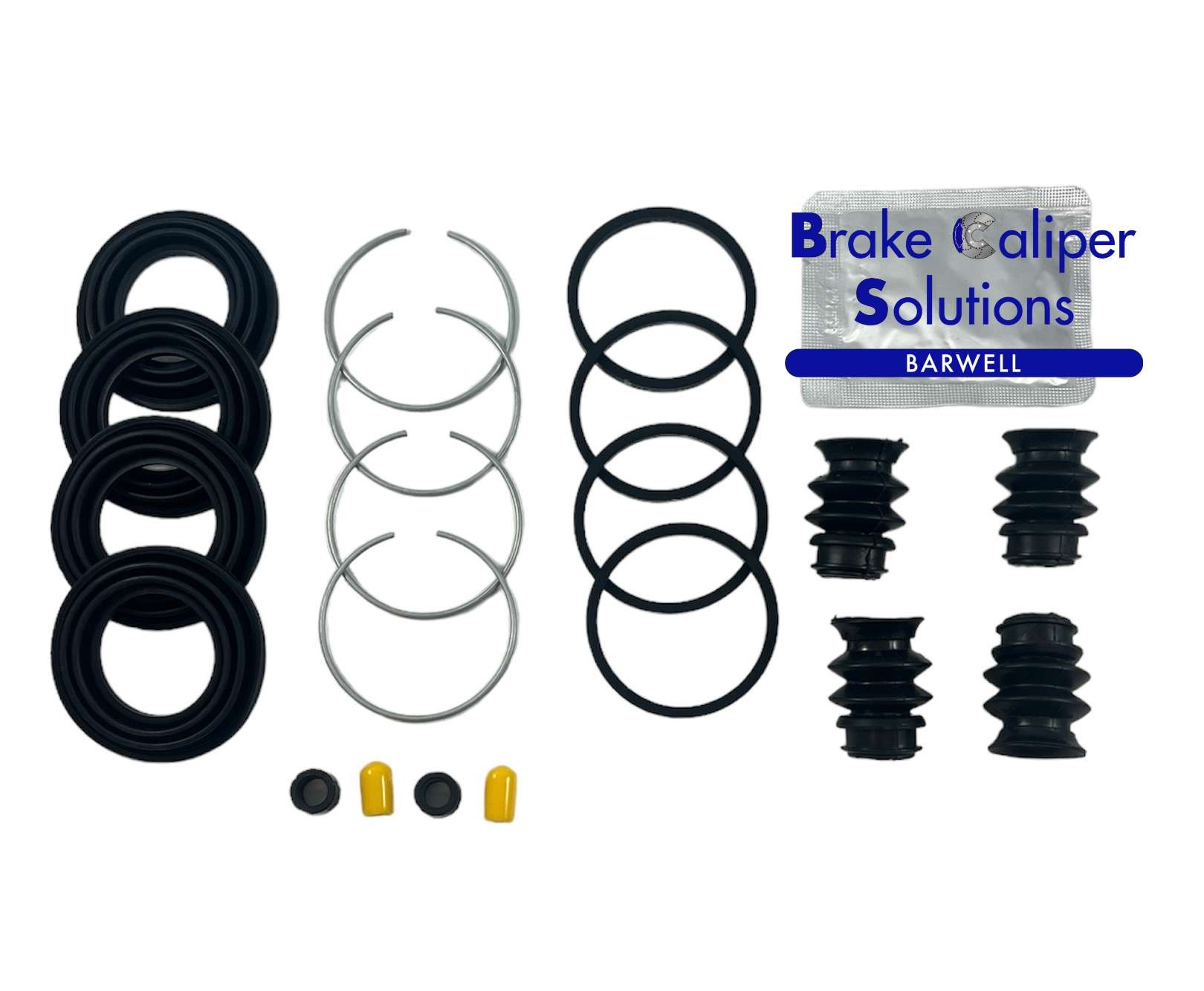 for MAZDA B Series & Xedos 9 FRONT AXLE Brake Caliper Seal Repair Kit BSK204327