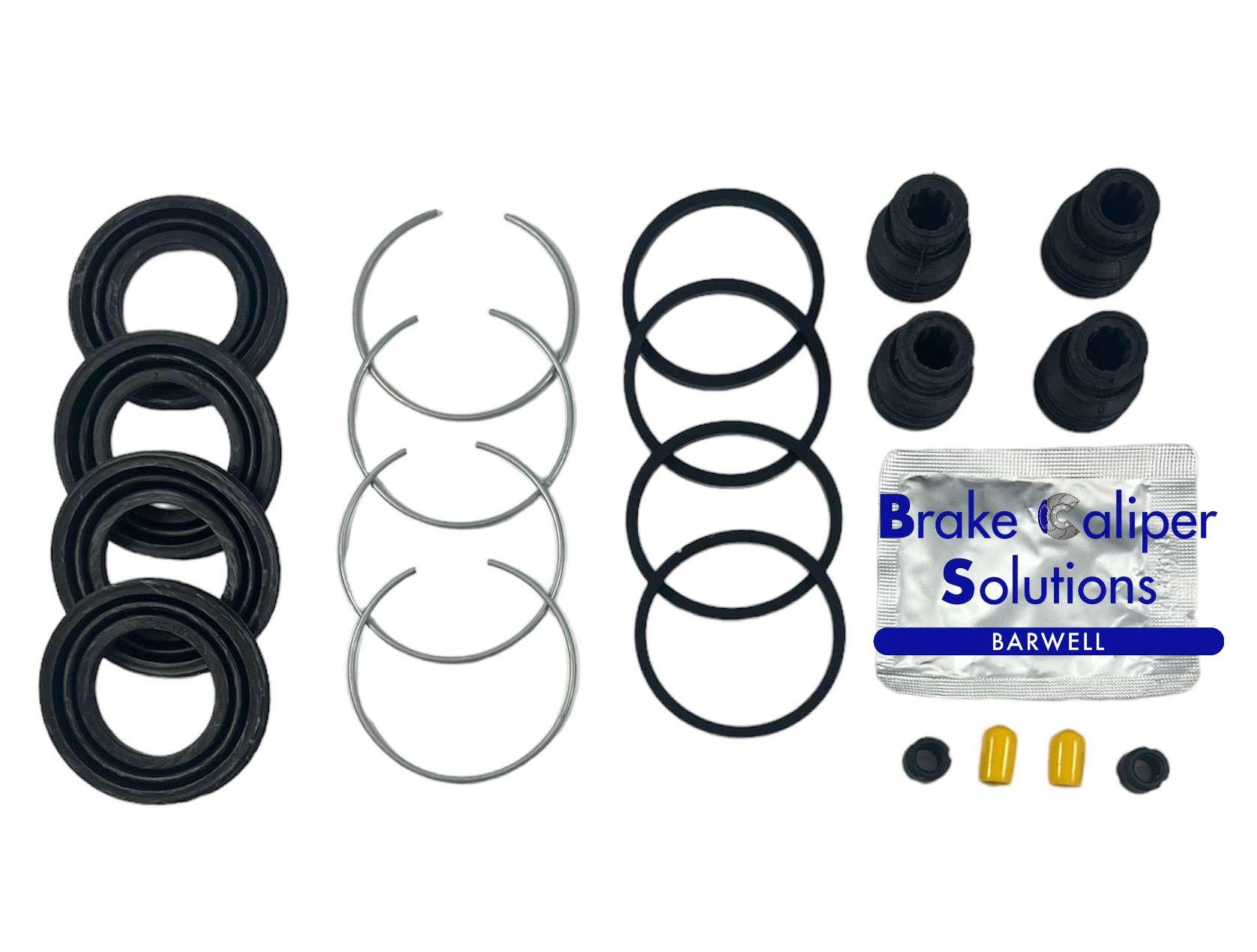 fit Front Brake Calipers Repair Kit for Subaru Forester, Impreza, Legacy BSK204338