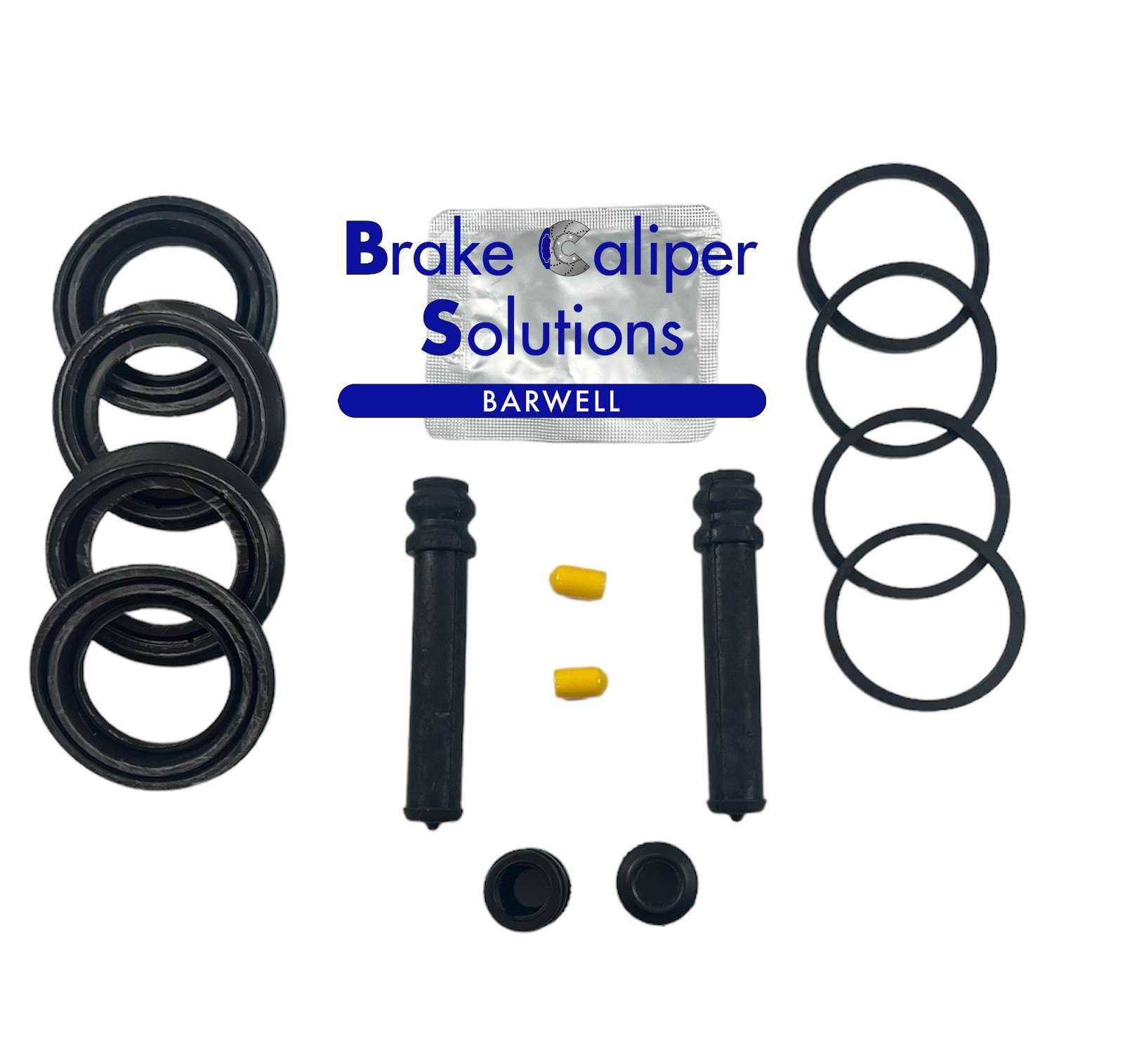fit MAZDA E Series 1997-2004 FRONT axle Brake Caliper Seal Repair Kit BSK204345