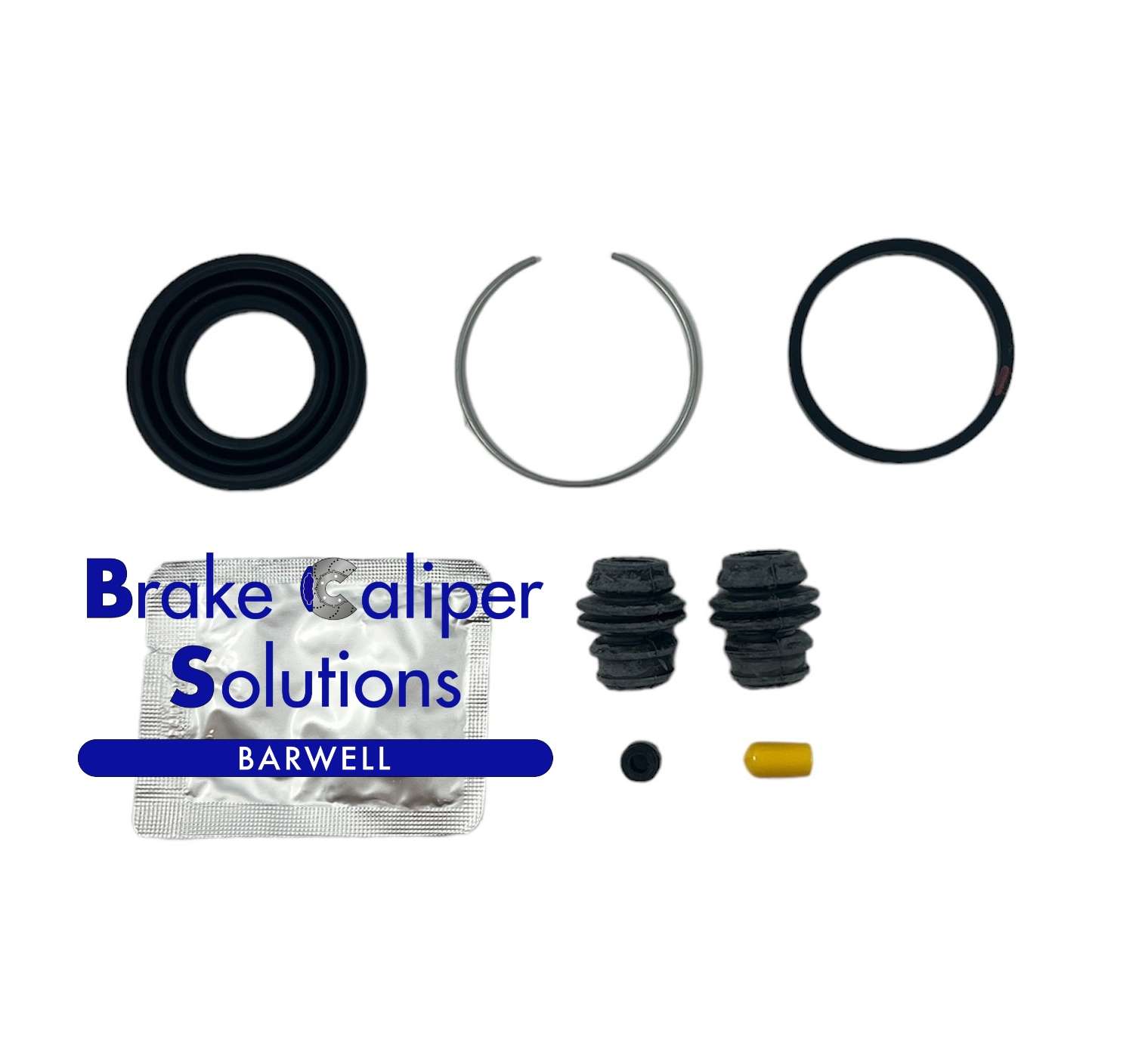 Rear Caliper SINGLE repair seal kit for Nissan Murano SUV 04-08 (BSK204354S)