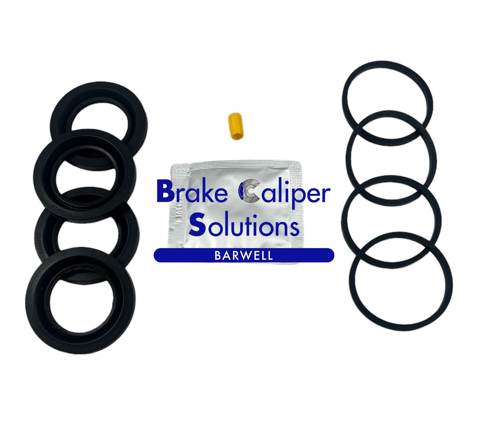 PORSCHE 911 CARRERA 2 88-91 Single  Brake Caliper Seal Repair Kit BSK204417S