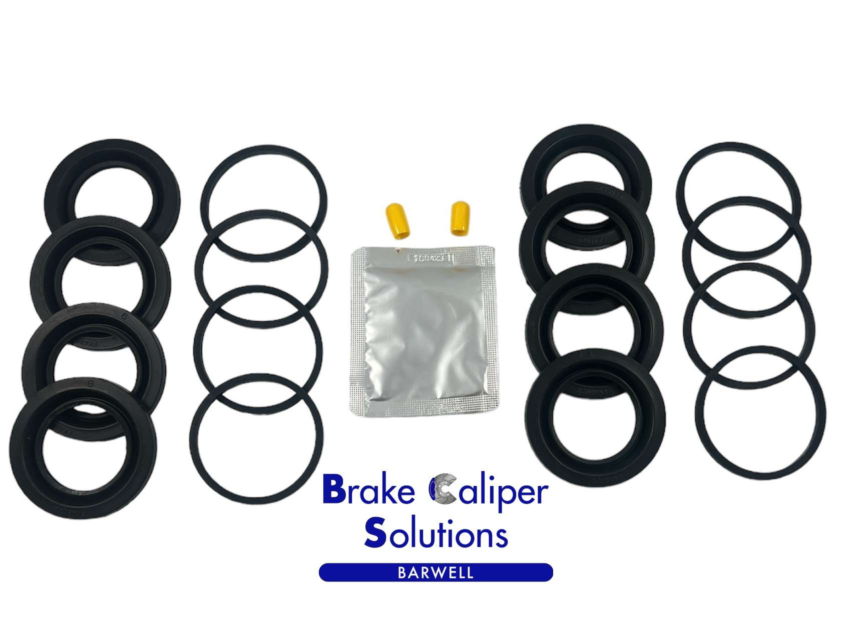 Mercedes CLS Class C219 Series REAR AXLE Brake Caliper Seal Repair Kit BSK204417
