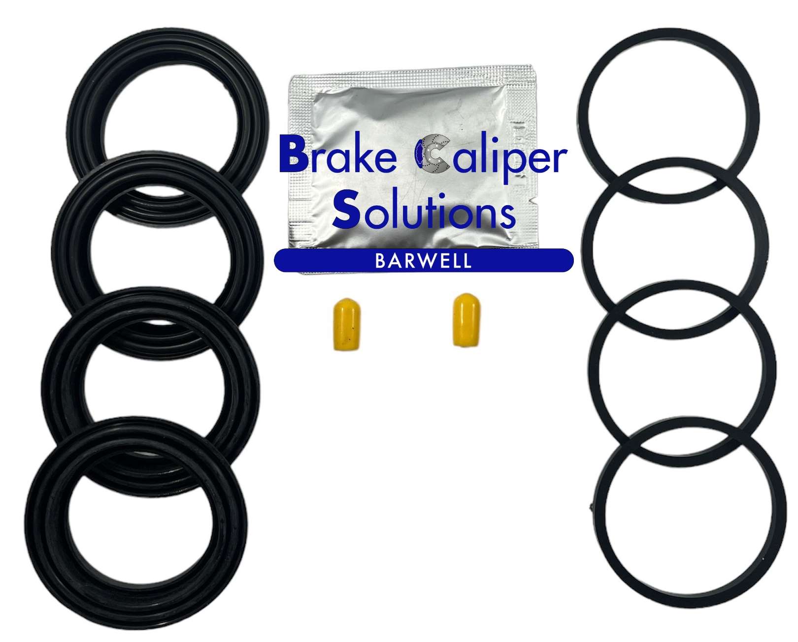 for Citroen C15 Petrol & Visa Front AXLE Brake Caliper Seal Repair Kit (BSK204509)