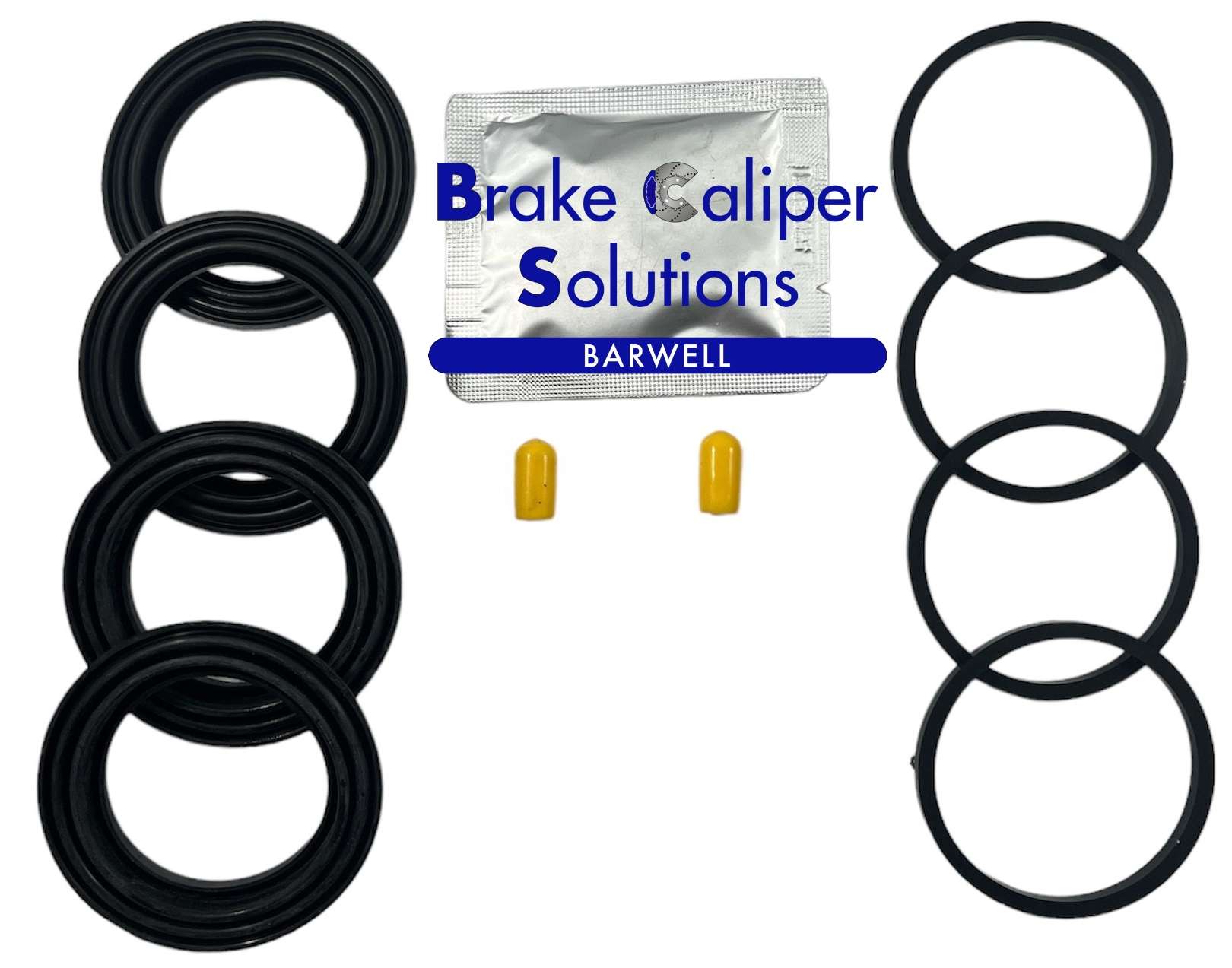 for Renault Trafic 1984-2000 Front AXLE Brake Caliper Seal Repair Kit 45mm (BSK204513)