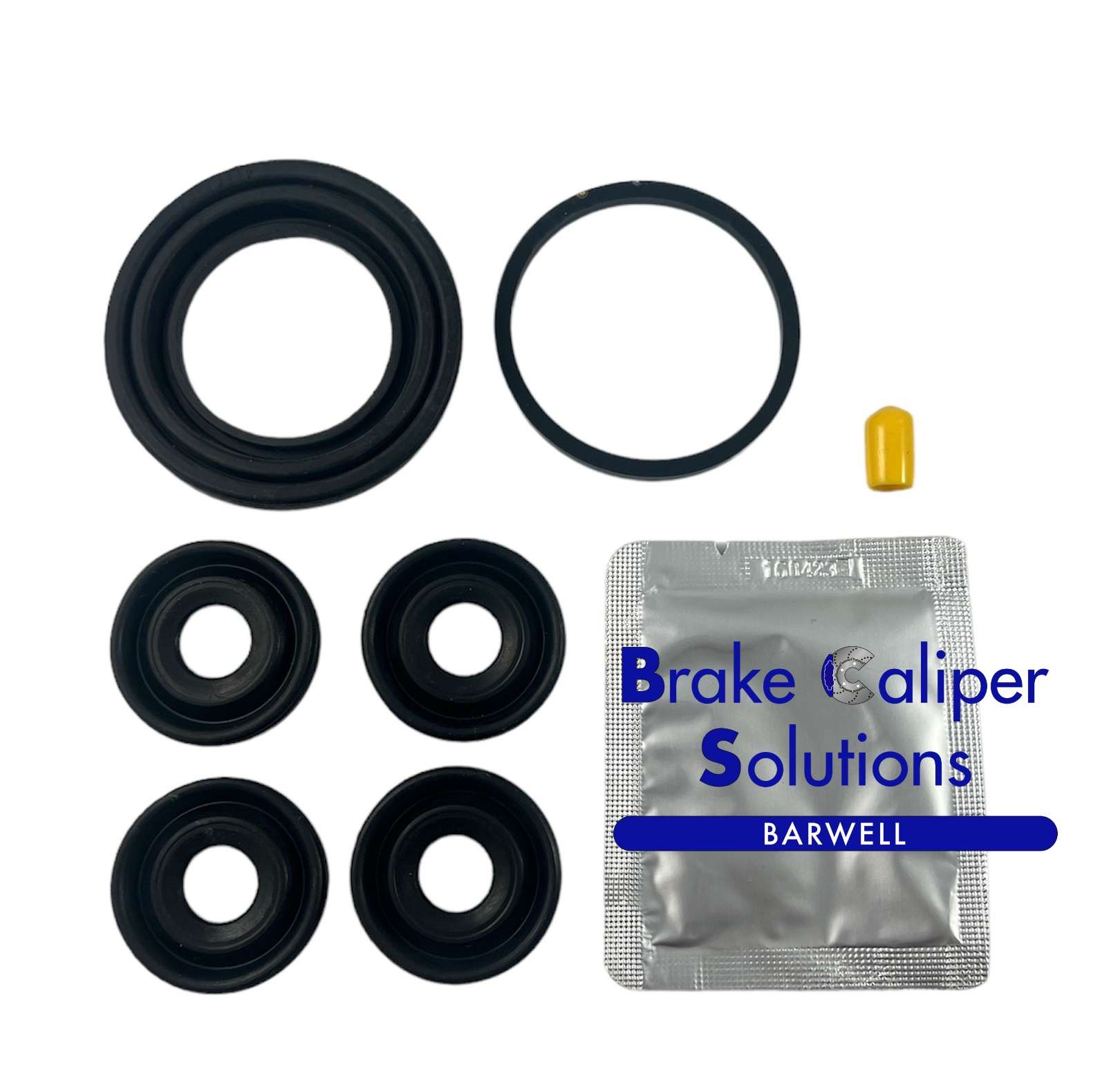 fit NISSAN MICRA 1982-1992 FRONT Single Brake Caliper Seal Repair Kit BSK204515S