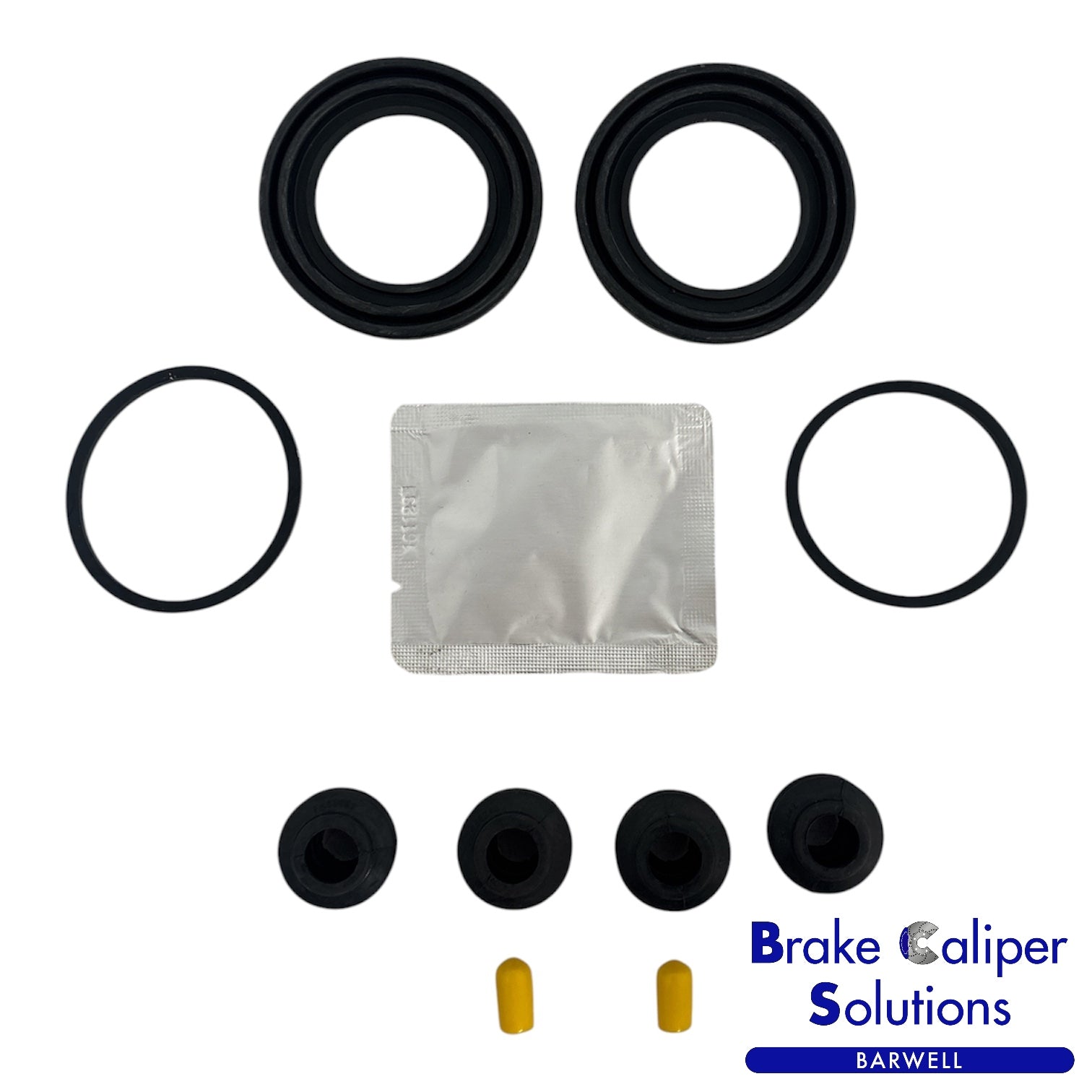 for HYUNDAI GENESIS REAR L & R Brake Caliper Seal Rebuild Repair Kit: BSK204542