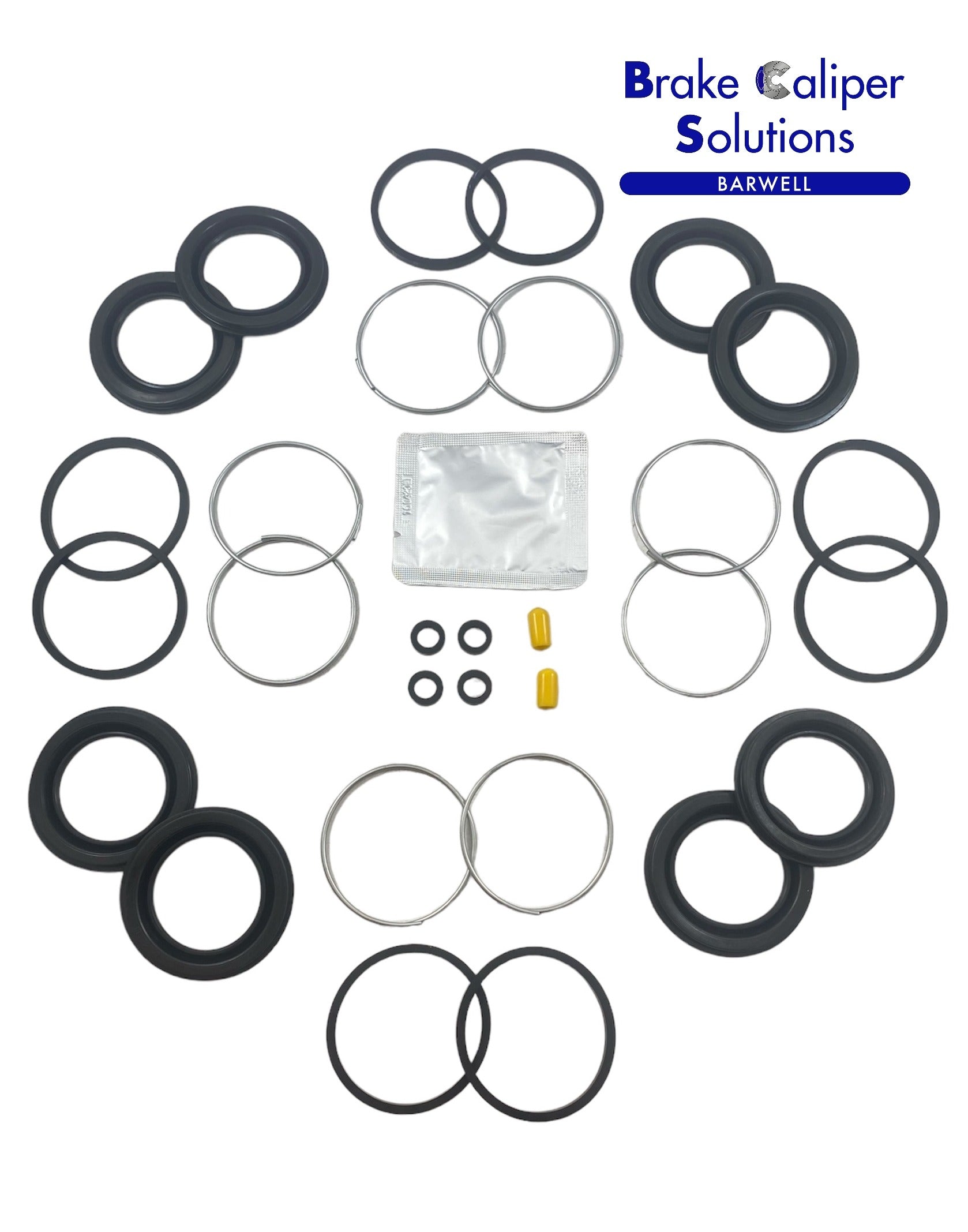 DAIMLER SOVEREIGN 1973-1986 FRONT AXLE Brake Caliper Seal Repair Kit- BSK204844