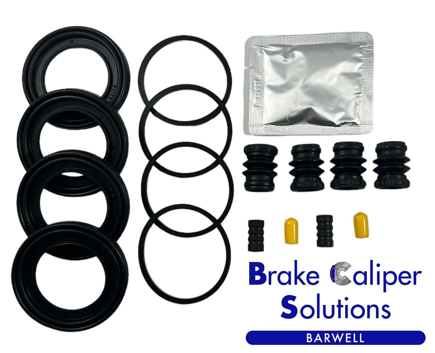 FRONT axle Brake Caliper Seal Repair Kit for NISSAN MICRA 1992-2003 -BSK204862
