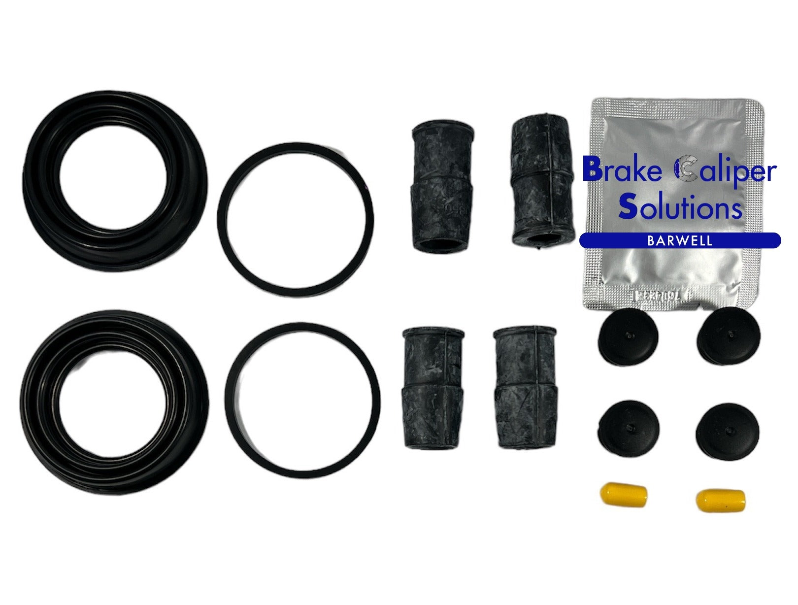 for  Mini One & Mini Cooper REAR AXLE Brake Caliper Seal Repair Kit BSK204870