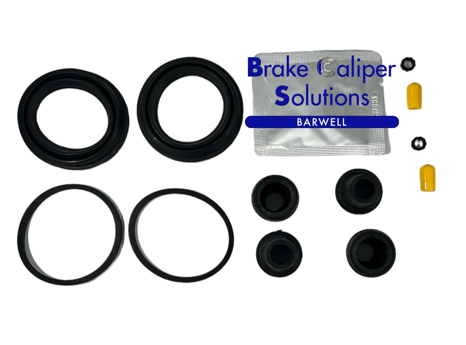 SUZUKI SWIFT 1.0 1989-2005 FRONT AXLE Brake Caliper Seal Repair Kit BSK204873