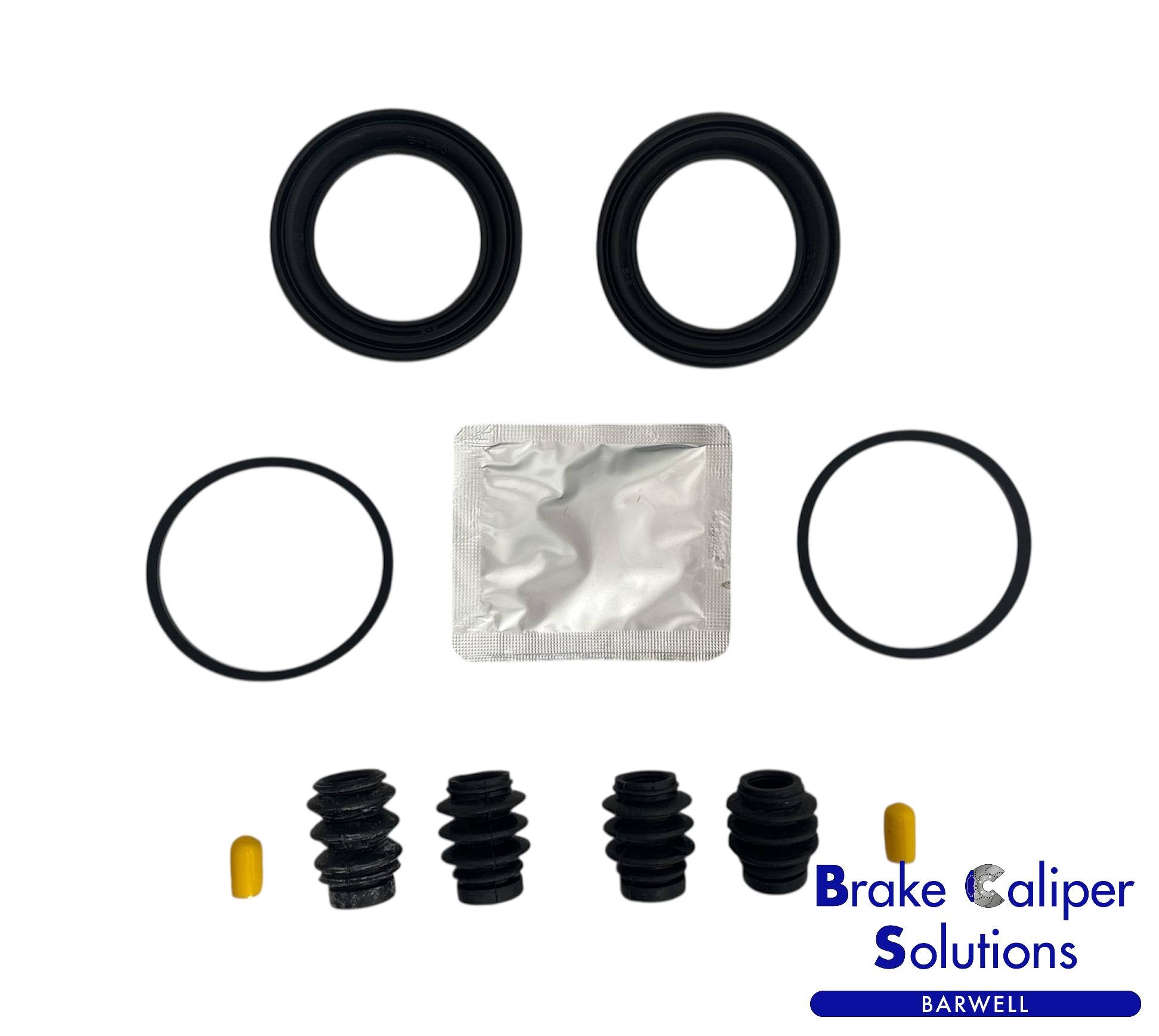 for Daewoo Sens 1.6 2001-2005, Front Brake Caliper Seal Rebuild Repair Kit