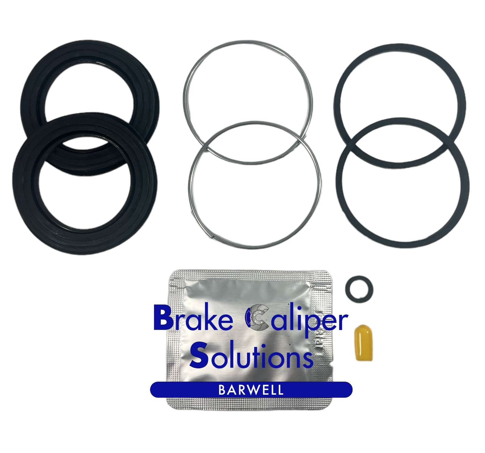 FITS Ford Escort Front Brake Caliper Seal Repair Kit +CASTING SEALS (BSK205401S)