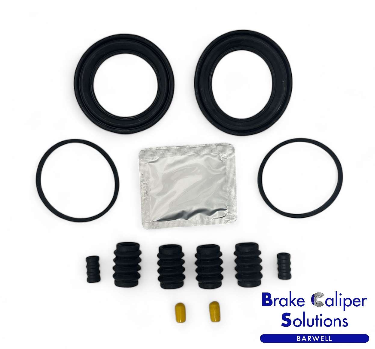 FRONT L & R Brake Caliper Seal Repair Kit for VW POLO 2001-2009 (BSK5479)