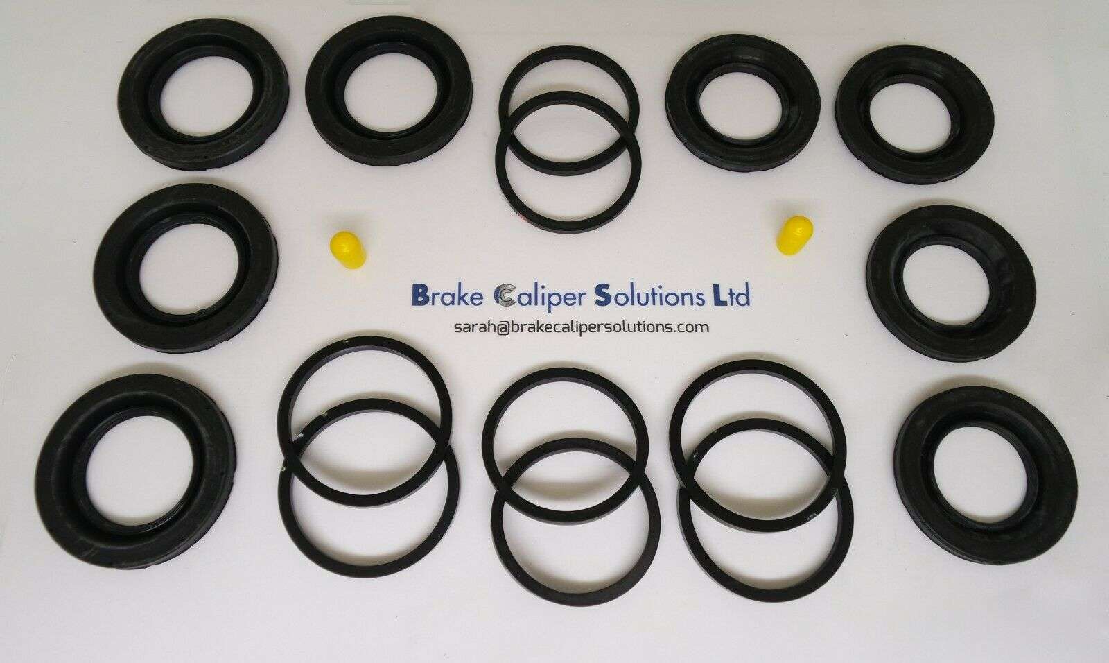 fit PORSCHE 911 3.6 CARRERA 2001-05 FRONT L&amp;R Brake Caliper Seal Repair Kit 4021