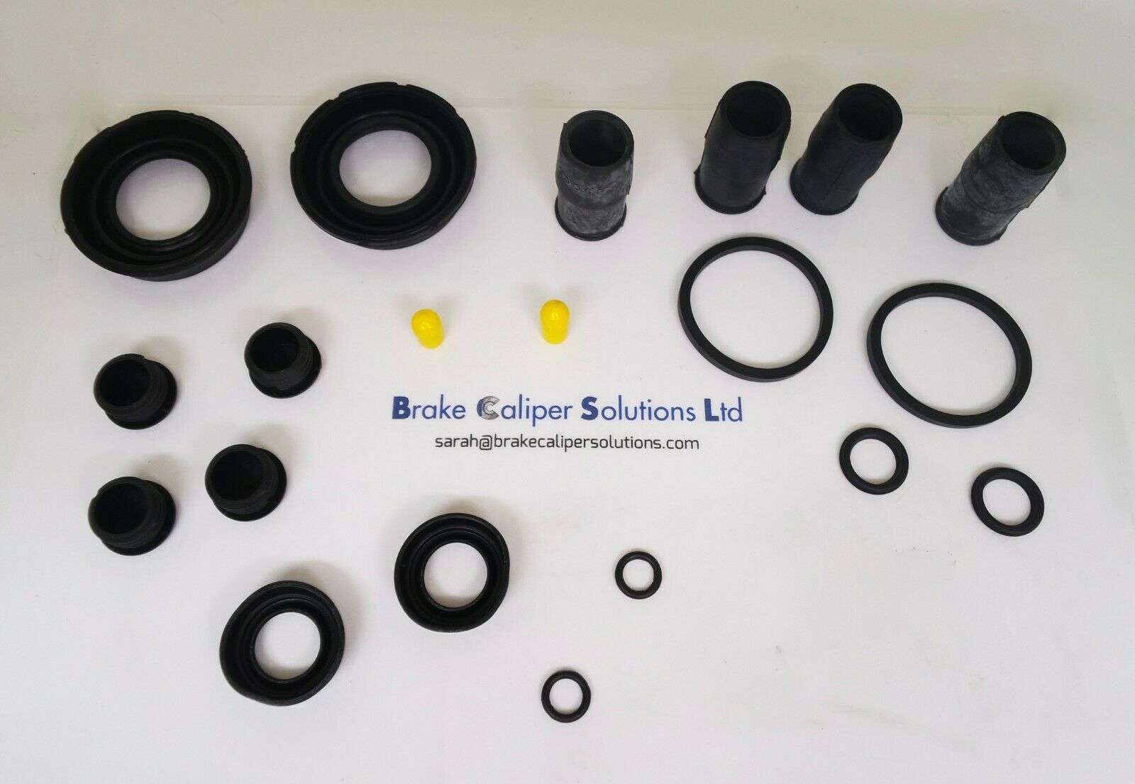 fits REAR Brake Caliper Seal Repair Kit AXLE for Volvo S40 2004-2014 BSK3850