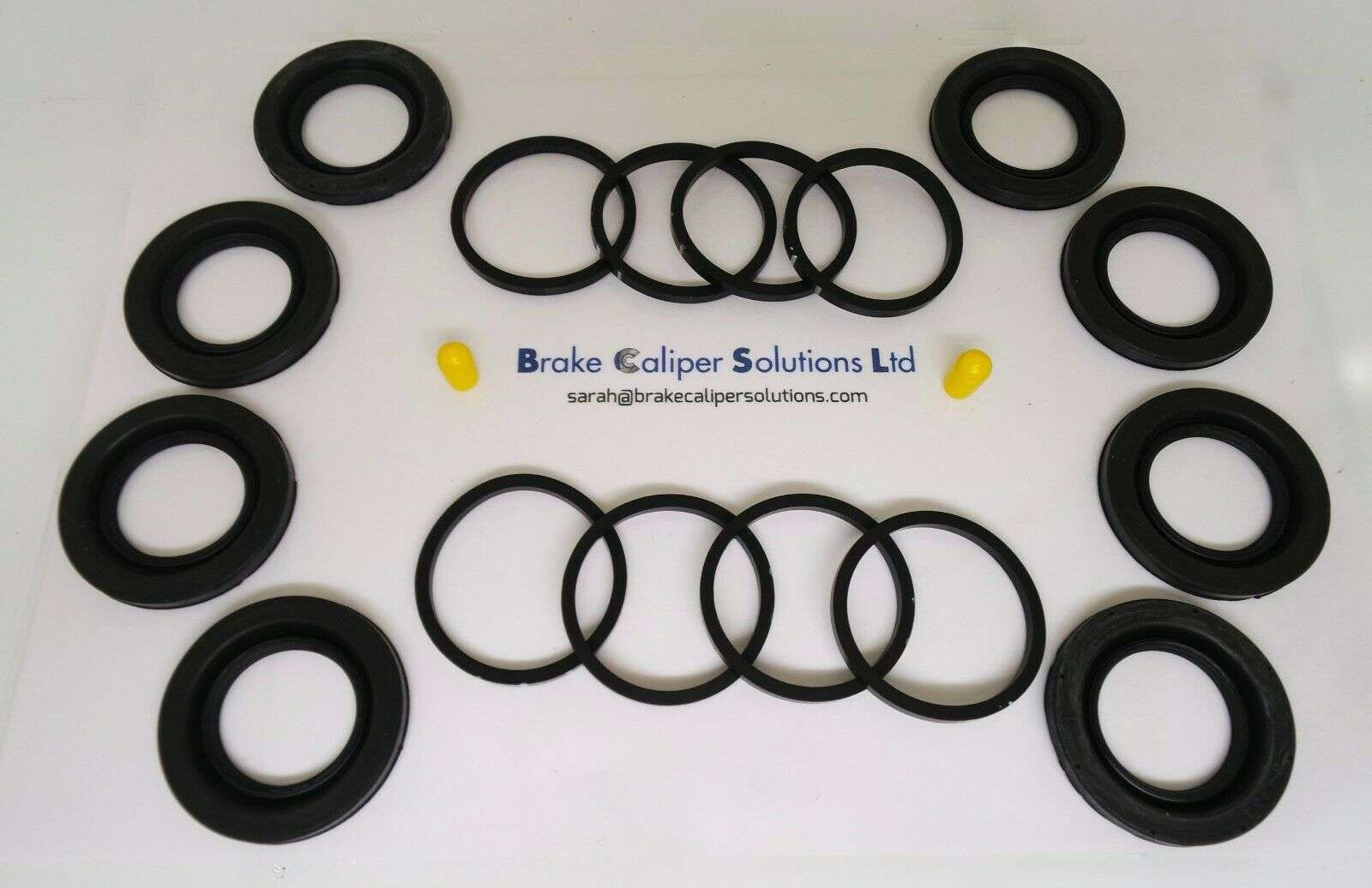 fits Alfa Romeo Mito 2008> FRONT AXLE Brake Caliper Seal Repair Kit BSK4023